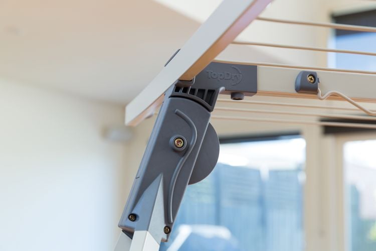 Closeup of a TopDry drying rack joint
