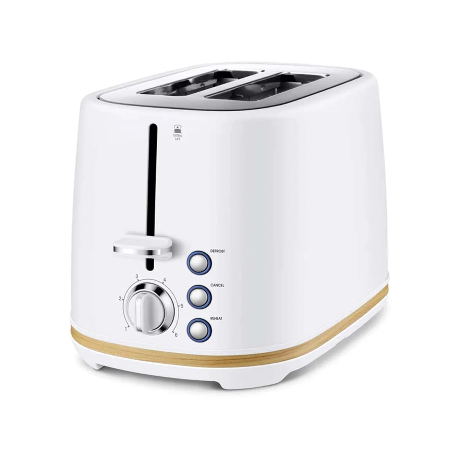 Kambrook Scandi Chic 2 Slice Stainless Steel Toaster 1000W Bunnings