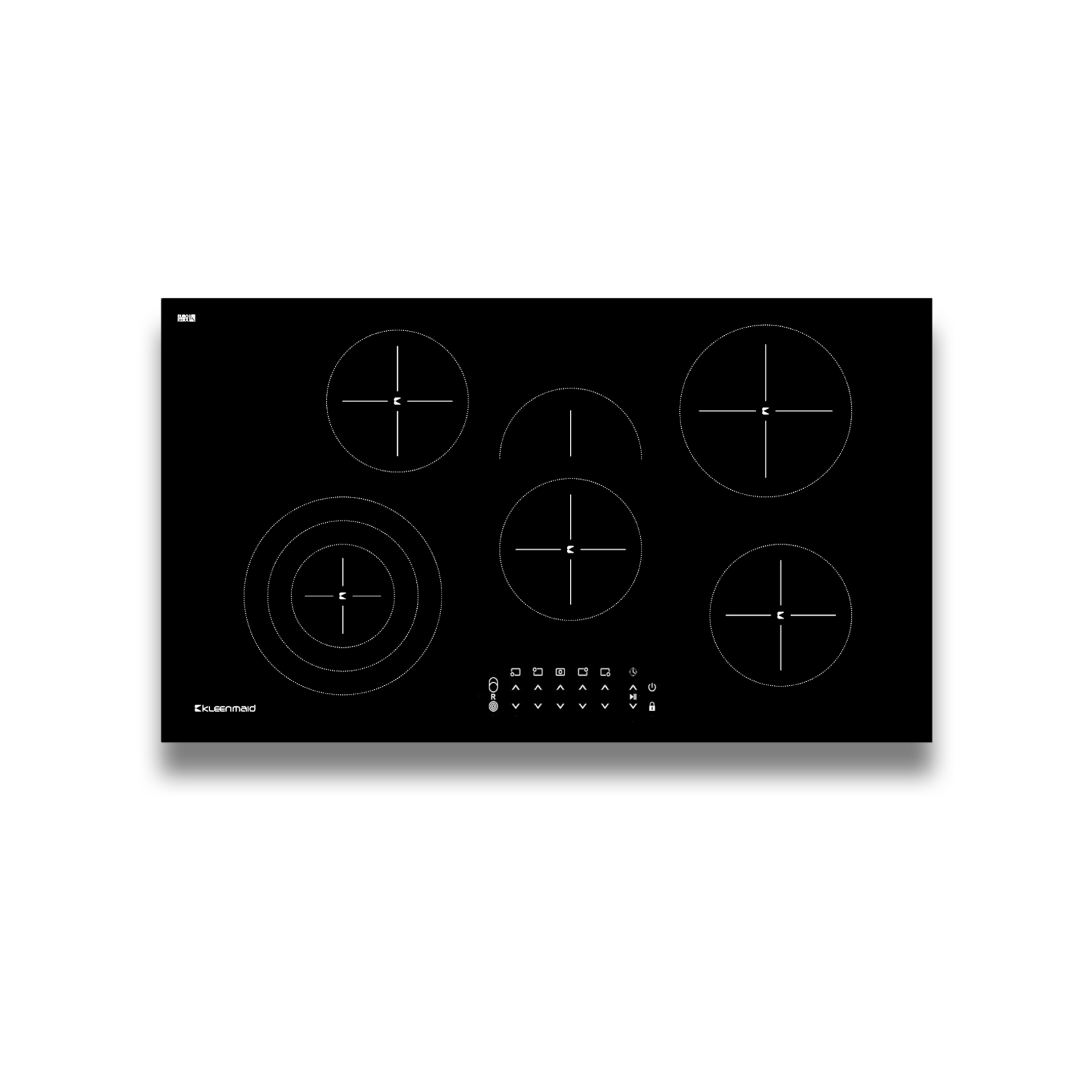 Kleenmaid 90cm Black Ceramic Cooktop With 5 Cooking Zones Bunnings Australia