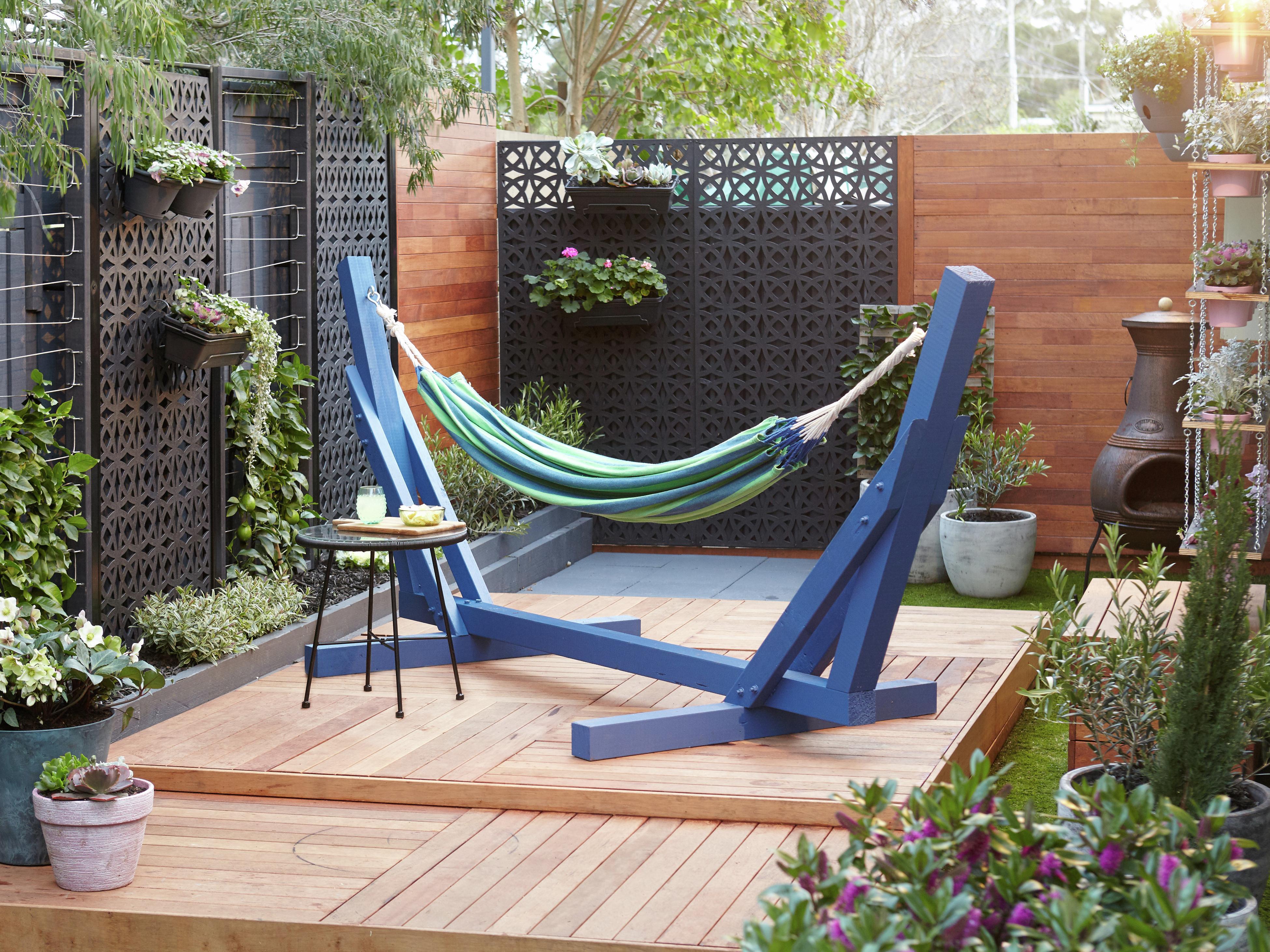 D.I.Y. Hammock Stand Bunnings Australia