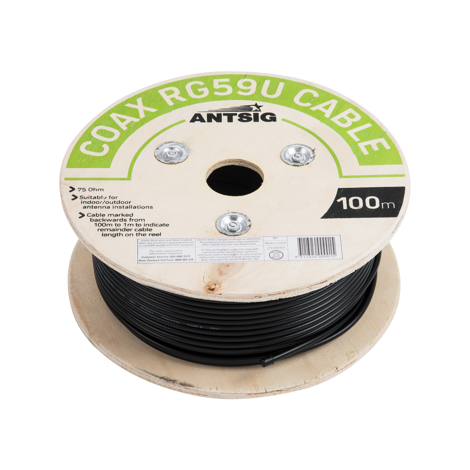 Antsig 100m 75ohm Coaxial Cable Bunnings Australia