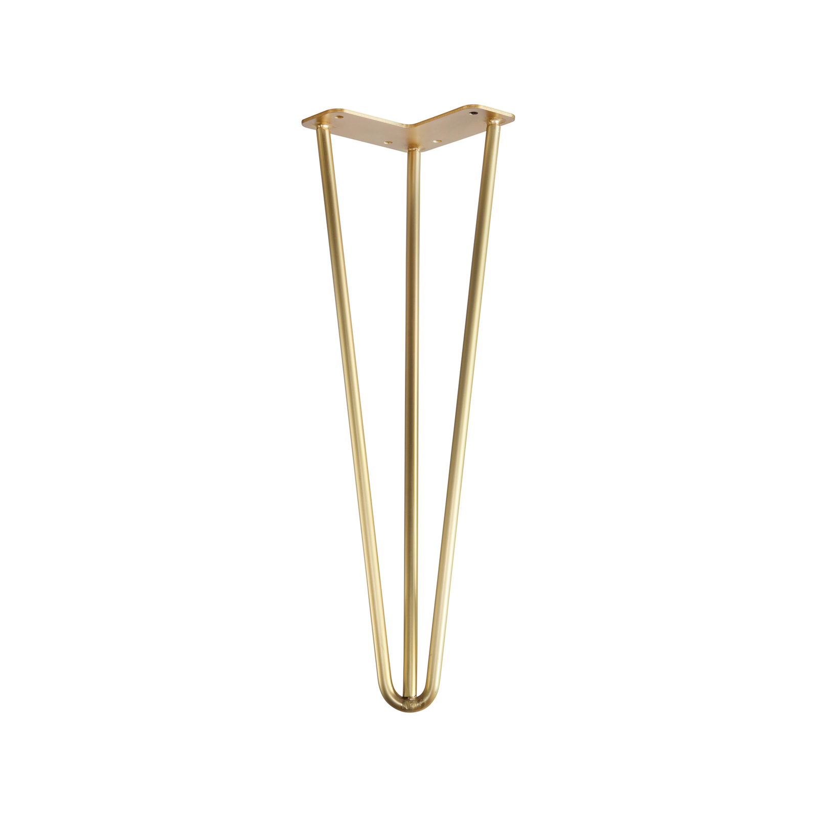 Taskmaster 400 x 10mm Brushed Brass Steel Hairpin 3 Leg Bunnings Australia