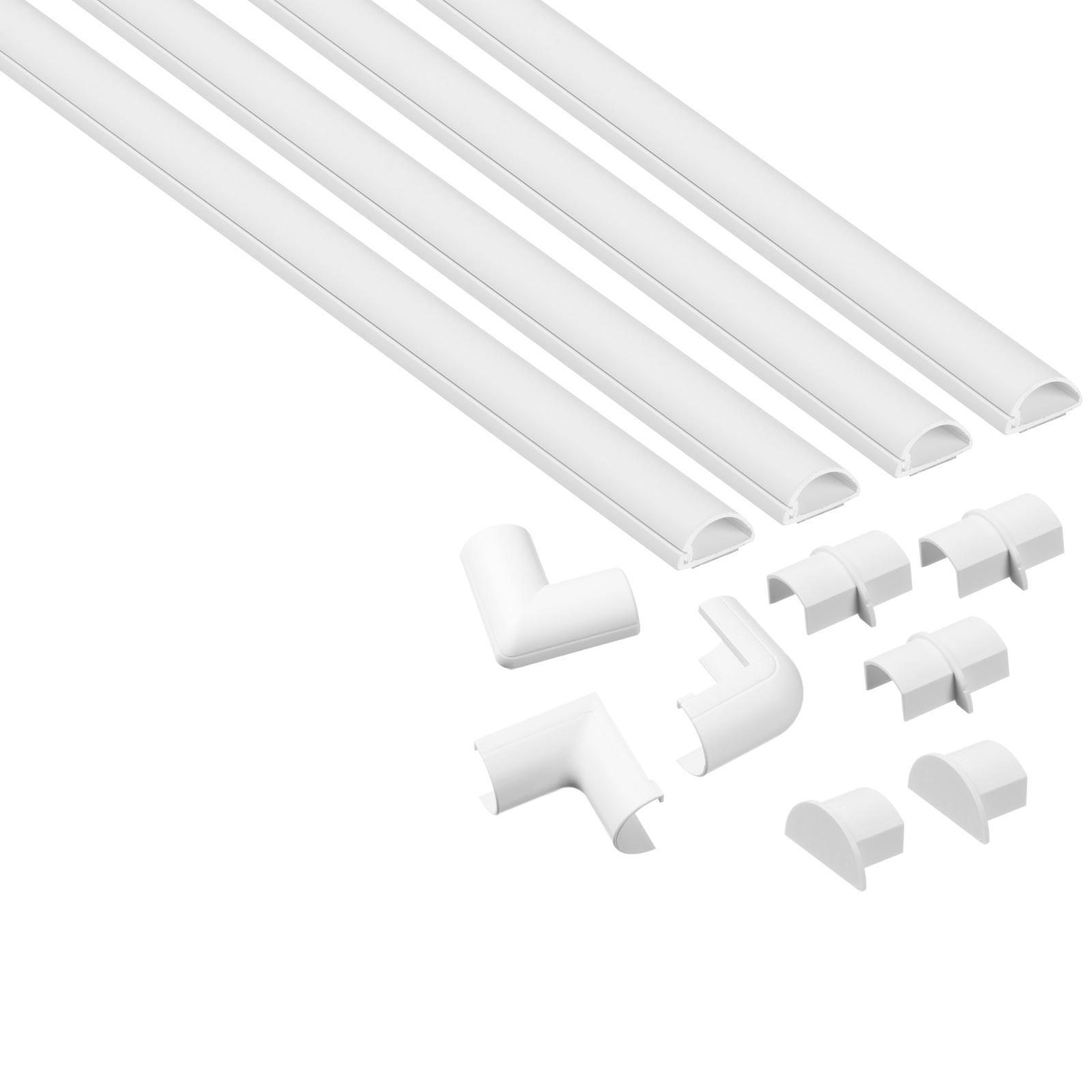 DLine 20 x 10mm 4 x 1m Trunking Multi Kit Bunnings Australia