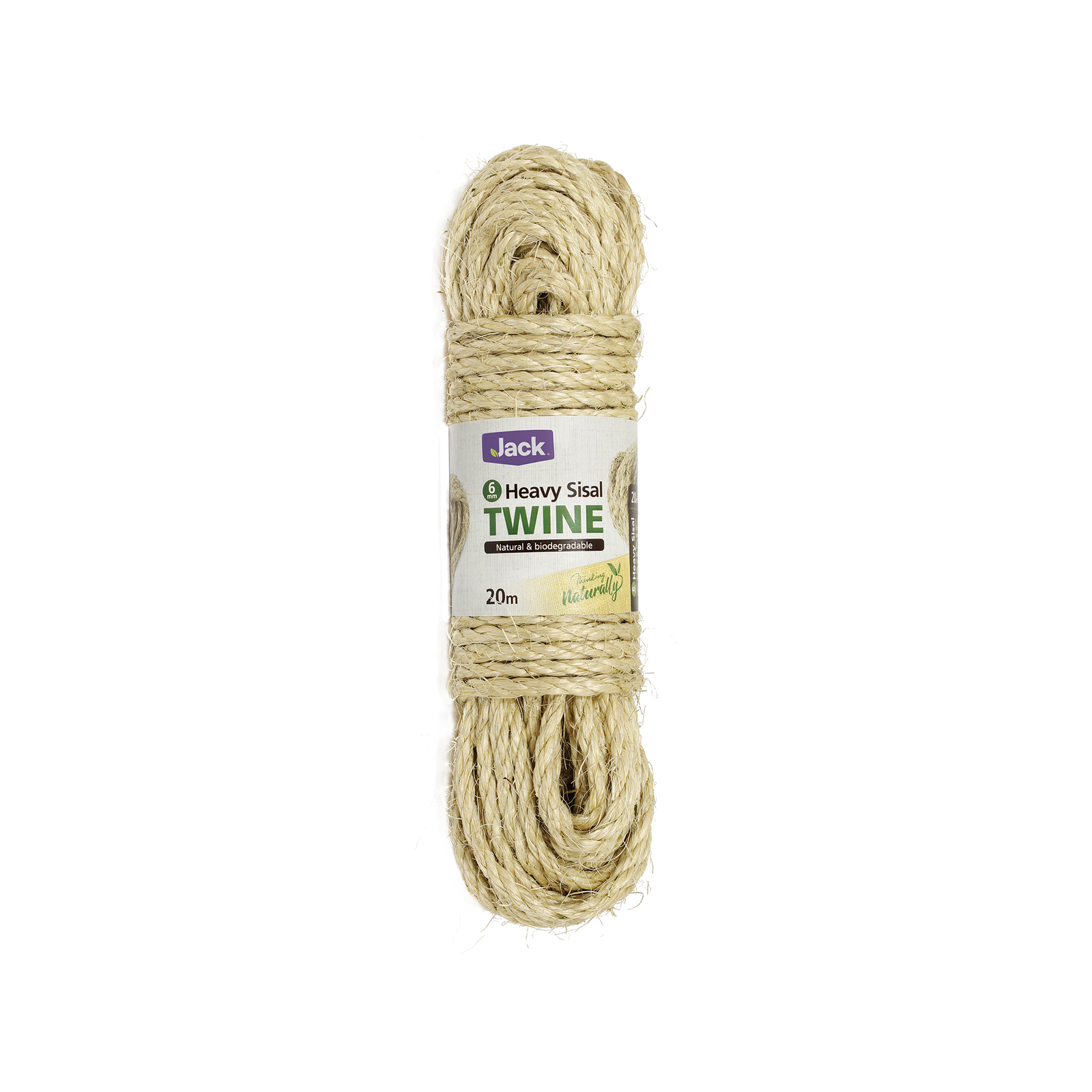Jack 20m x 6mm Heavy Sisal Twine Bunnings New Zealand