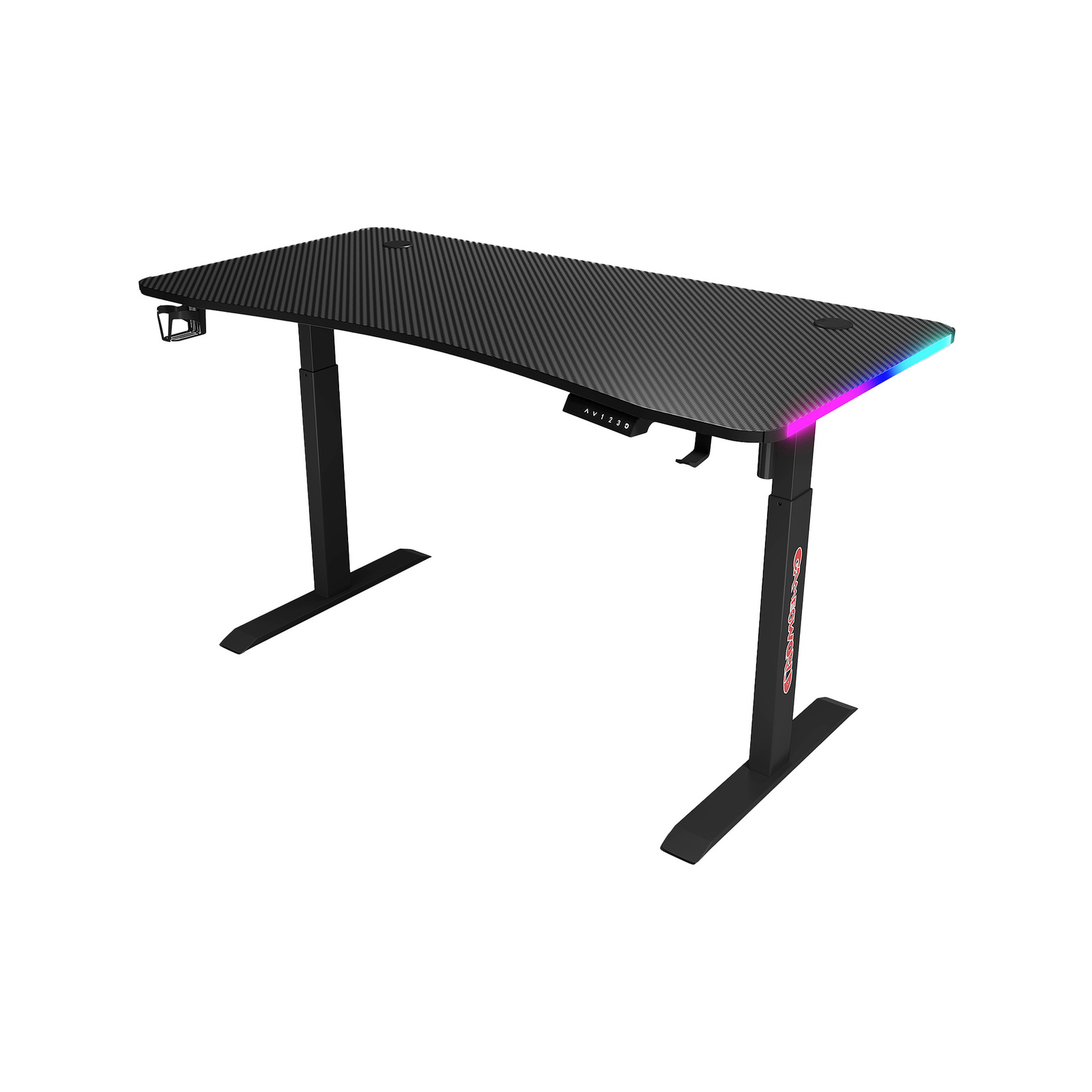 MIUZ Computer Gaming Desk Office Laptop Table Standing Desk Height ...