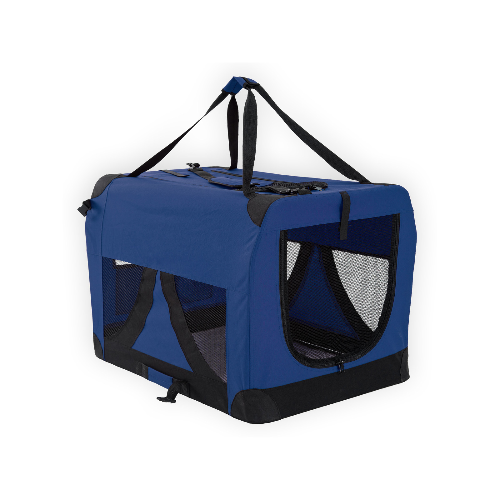 Paw Mate Blue Portable Soft Dog Cage Crate Carrier Xxxl - Bunnings 