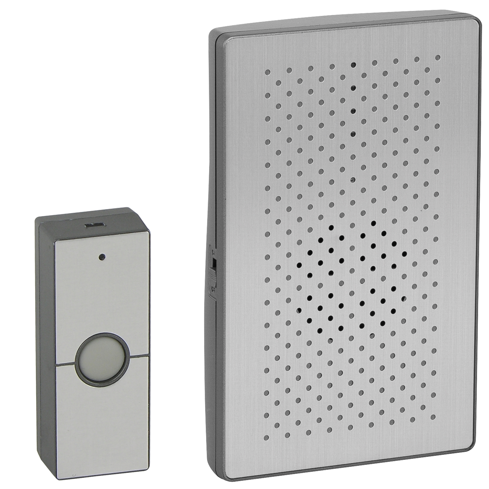 Arlec Metallic Long Range Wireless Door Chime Bunnings Australia