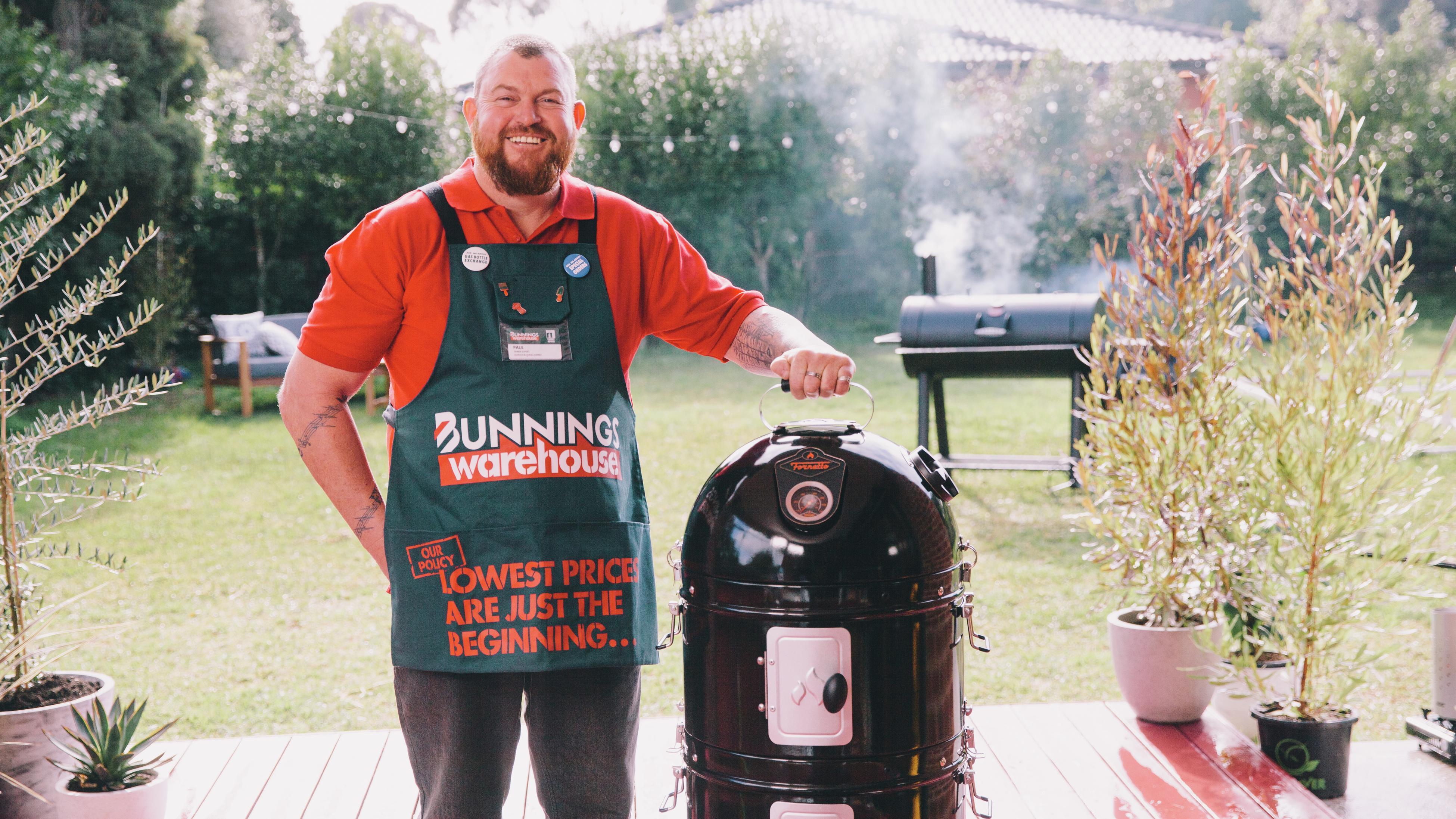 Bbq smoker bunnings sale