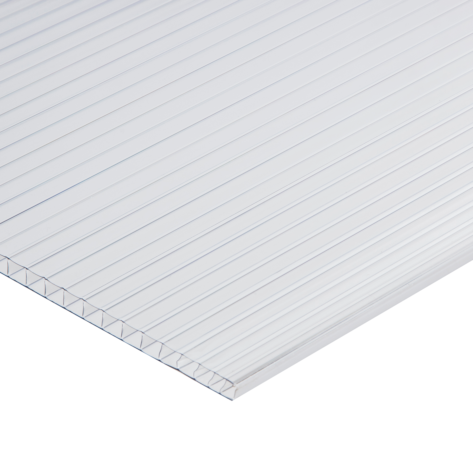 Sunlite 8 1.2 x 0.61m Clear Twinwall Polycarbonate Sheet Bunnings