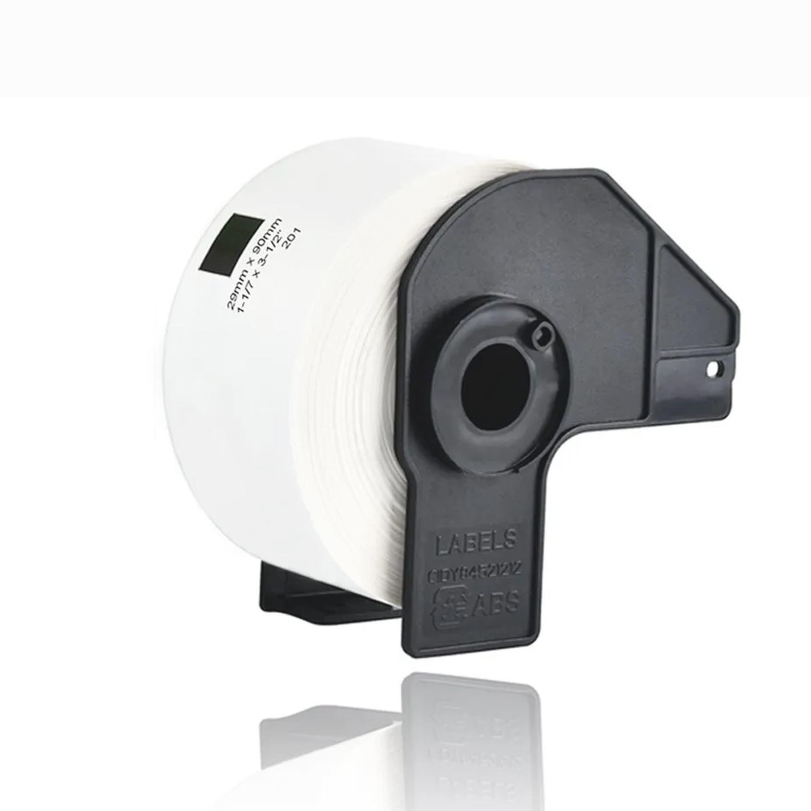 Compatible DK11201 Label Roll BlackonWhite 29MM X 90MM 400 LABELS