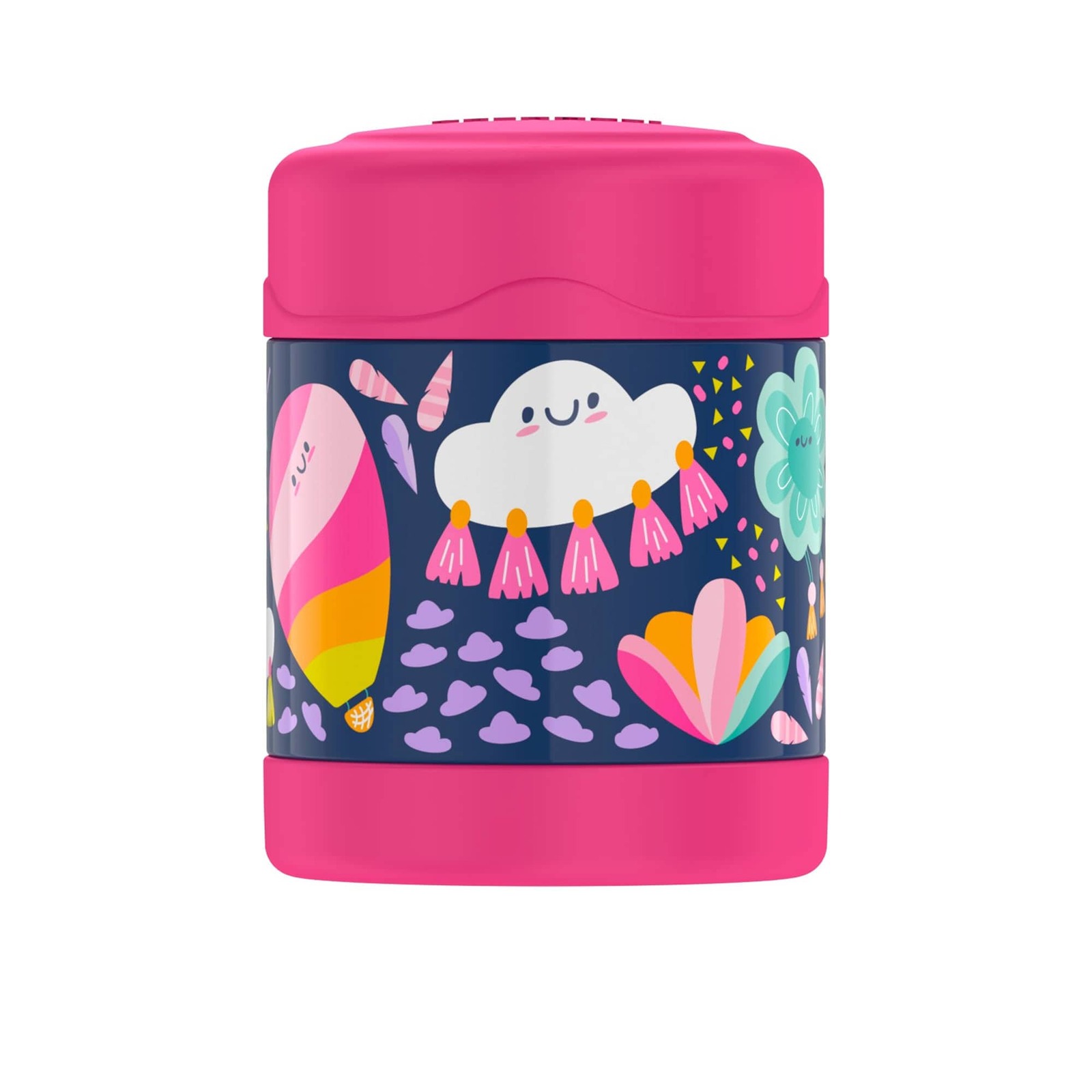 Thermos Funtainer Insulated Food Jar 290ml Whimsical Cloud Bunnings