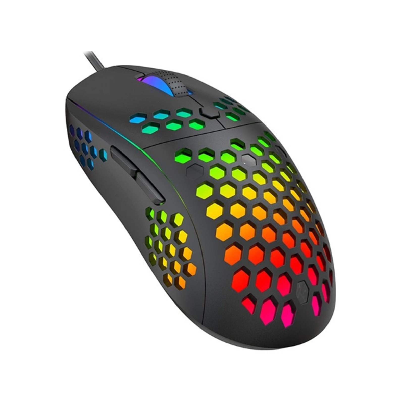 Havit MS878 RGB Backlit Light Durable Honeycomb 10000 DPI Gaming Mouse ...