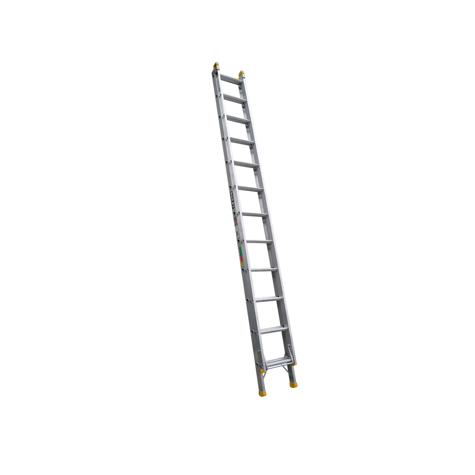 Bailey 3.7 6.5m Aluminium Pro 12 Rung Extension Ladder Bunnings New