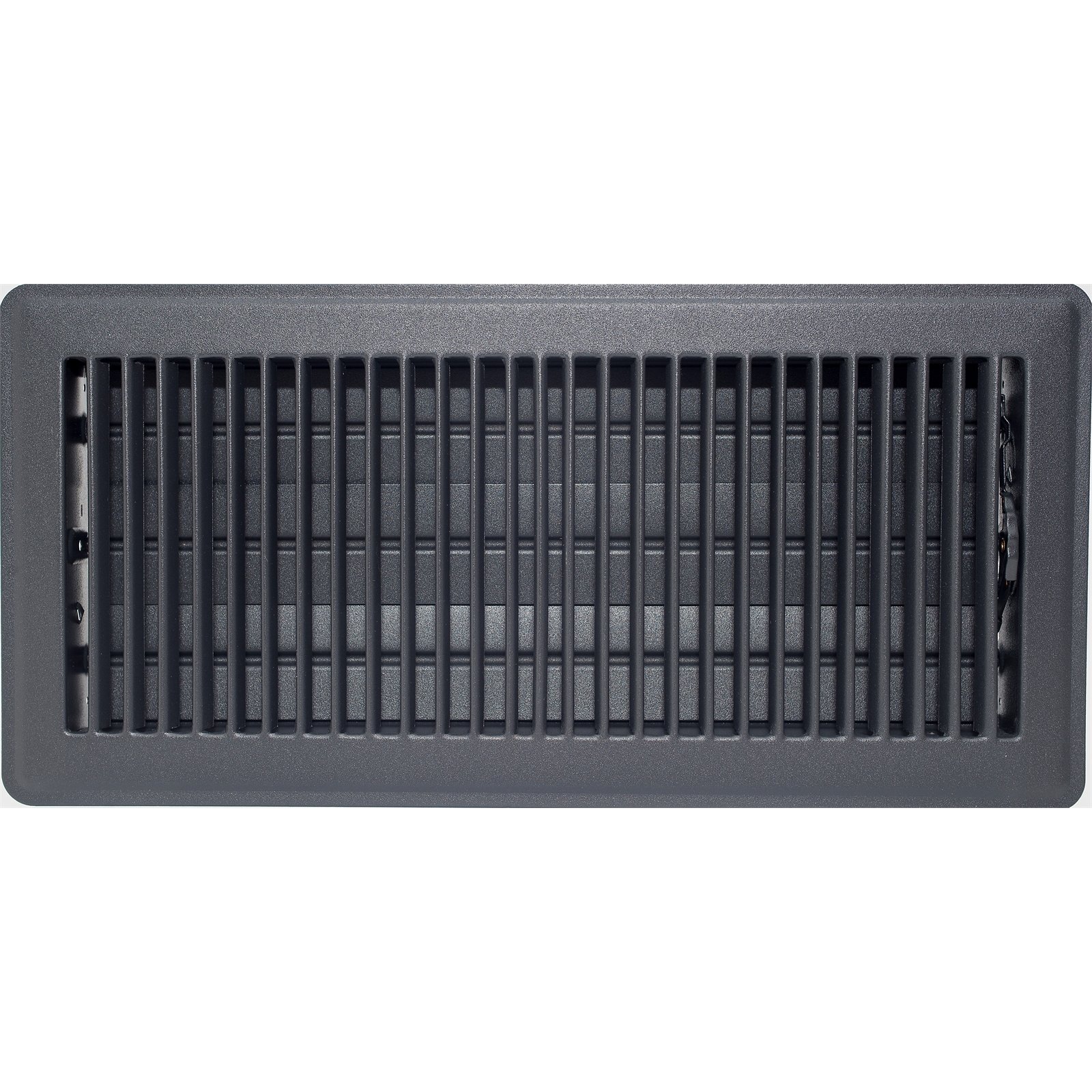 Accord 15 x 35cm Charcoal Metal Louvered Floor Vent - Bunnings Australia