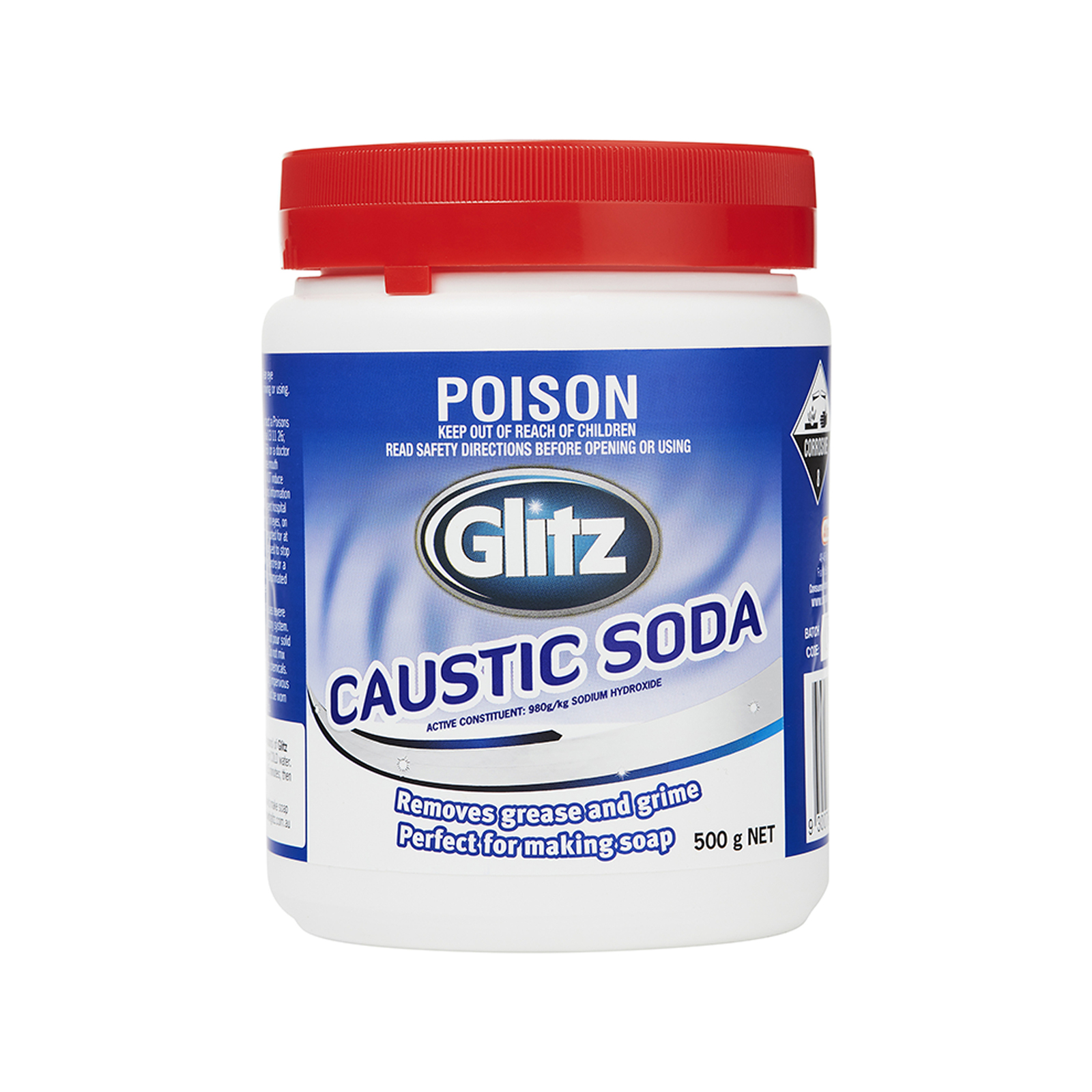 Glitz 500g Caustic Soda Bunnings Australia