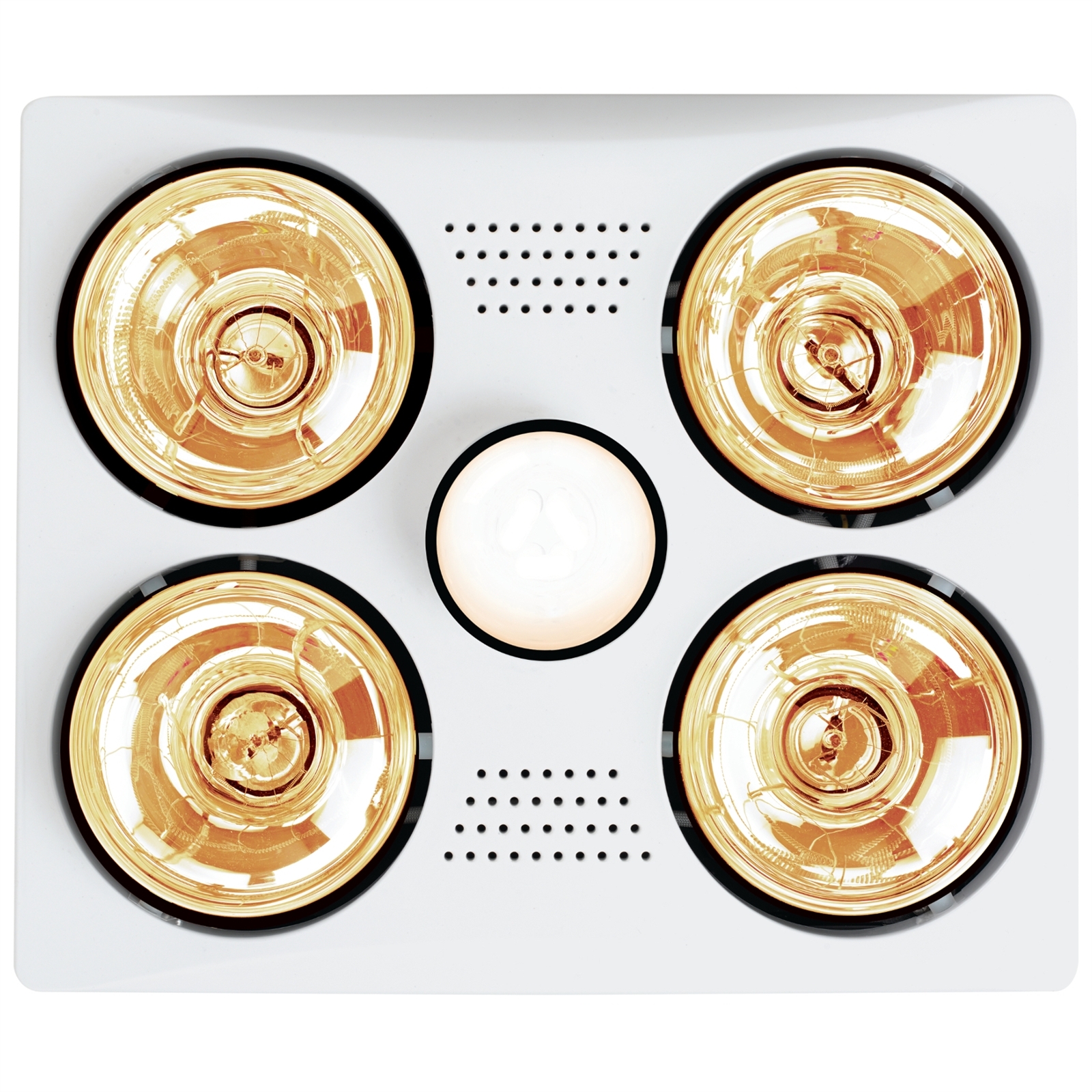 HPM 4 x 275W LED 3 in1 Bathroom Heater - White - Bunnings New Zealand