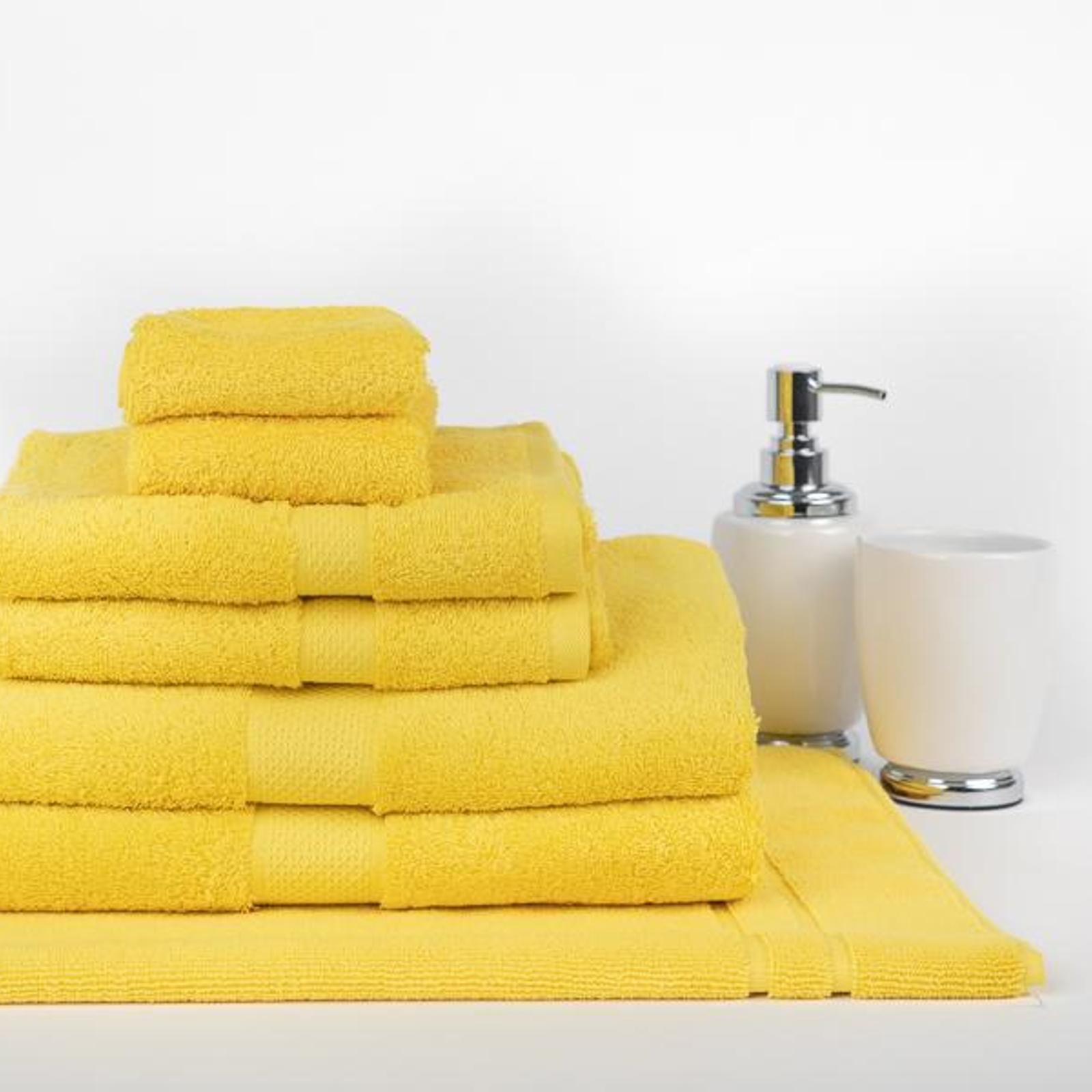 100 Premium Combed Cotton Extra Large Bath Sheet Towel Set 7pc Set