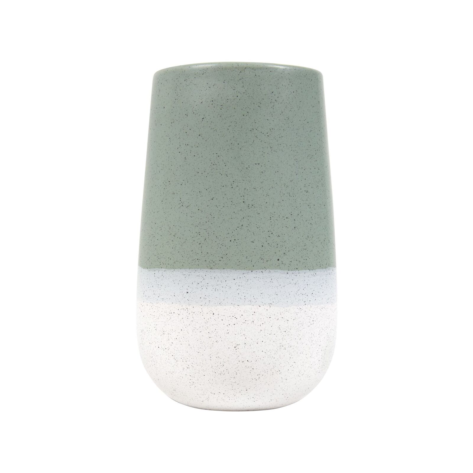 Tuscan Path 12 x 20cm Green Ceramic Vase Bunnings Australia