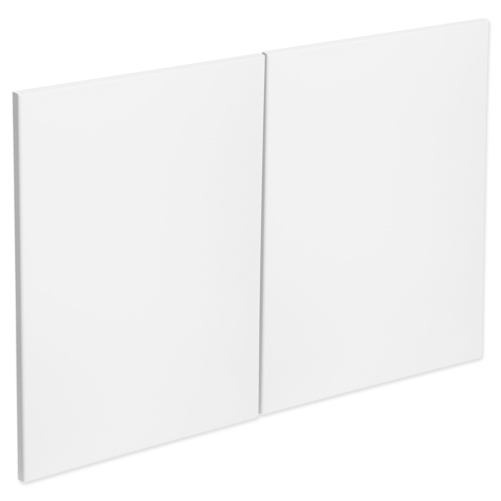 Kaboodle 900mm Vanilla Essence Modern Rangehood Doors 2 Pack Bunnings Australia