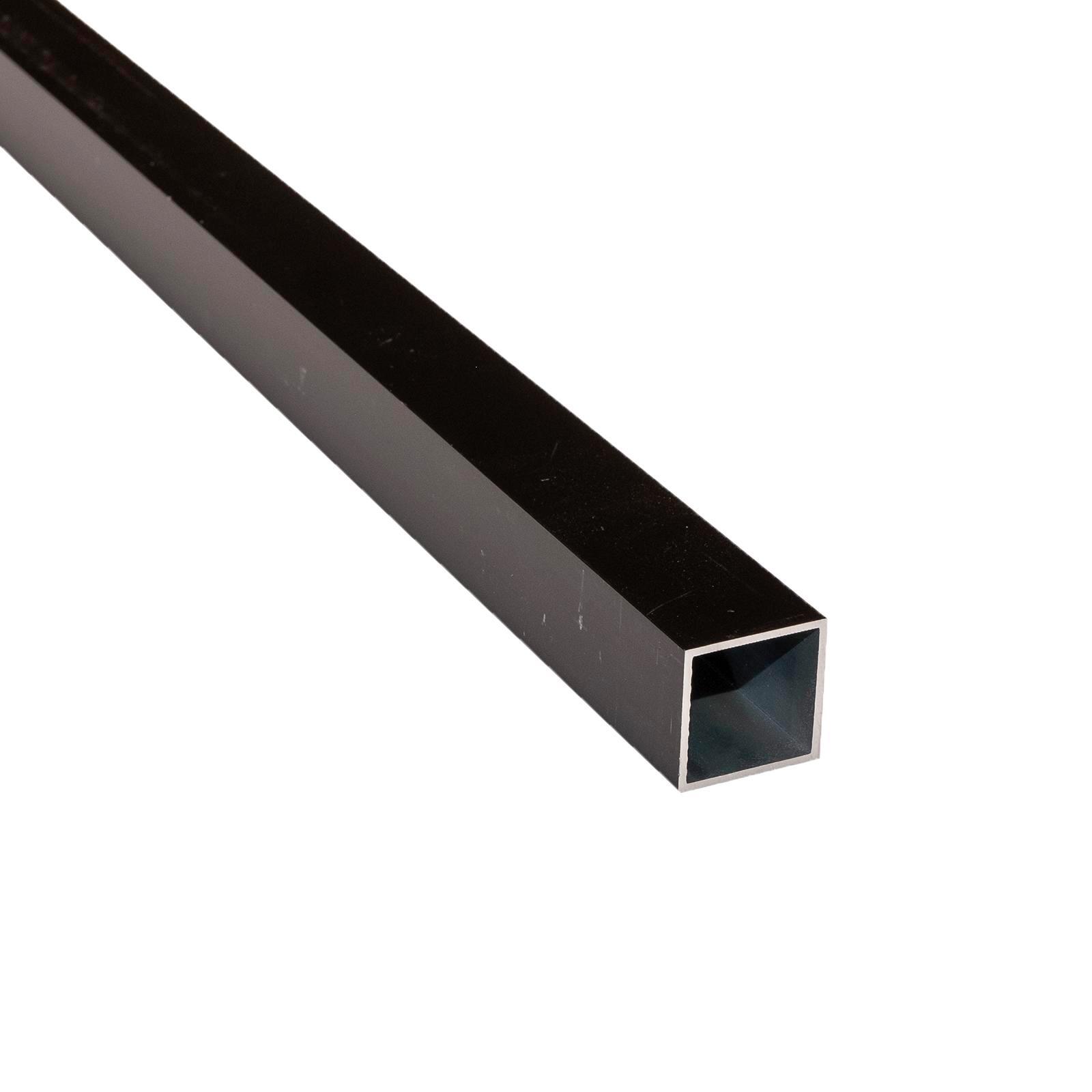 Rapidmesh 25.4 x 25.4 x 1.2mm x 90cm Black Anodised Aluminium ...