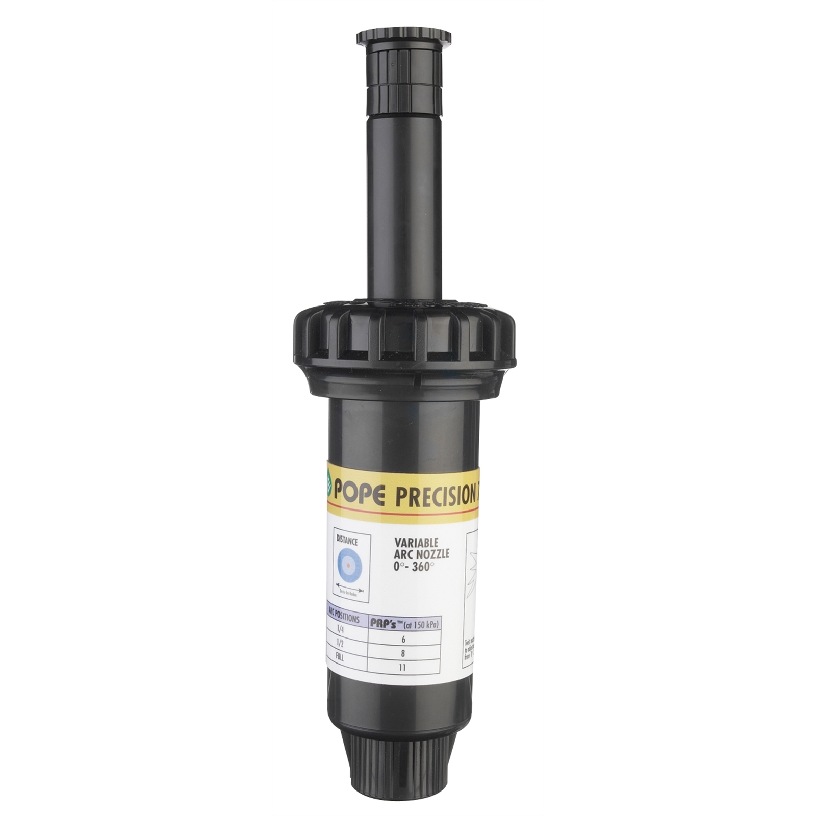 Pope 75mm Precision Spray Pop Up Sprinkler With Variable Arc Nozzle