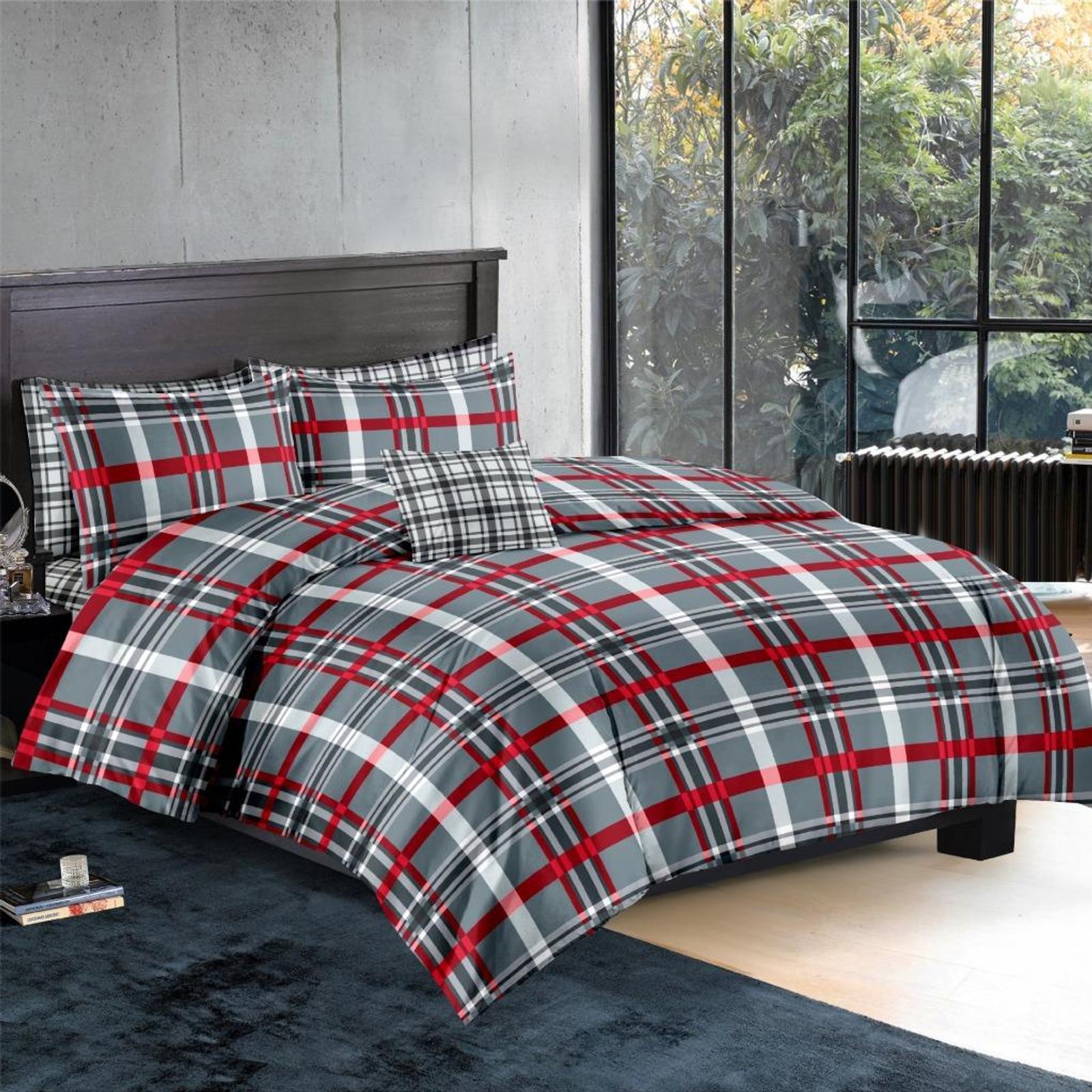 Luxor King Single Prague Design Cotton Soft Quilt Doona Duvet Cover Set