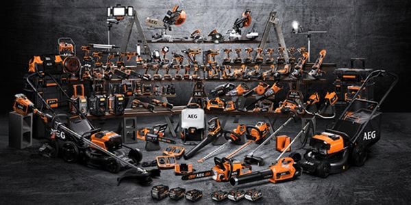Assorted AEG power tools