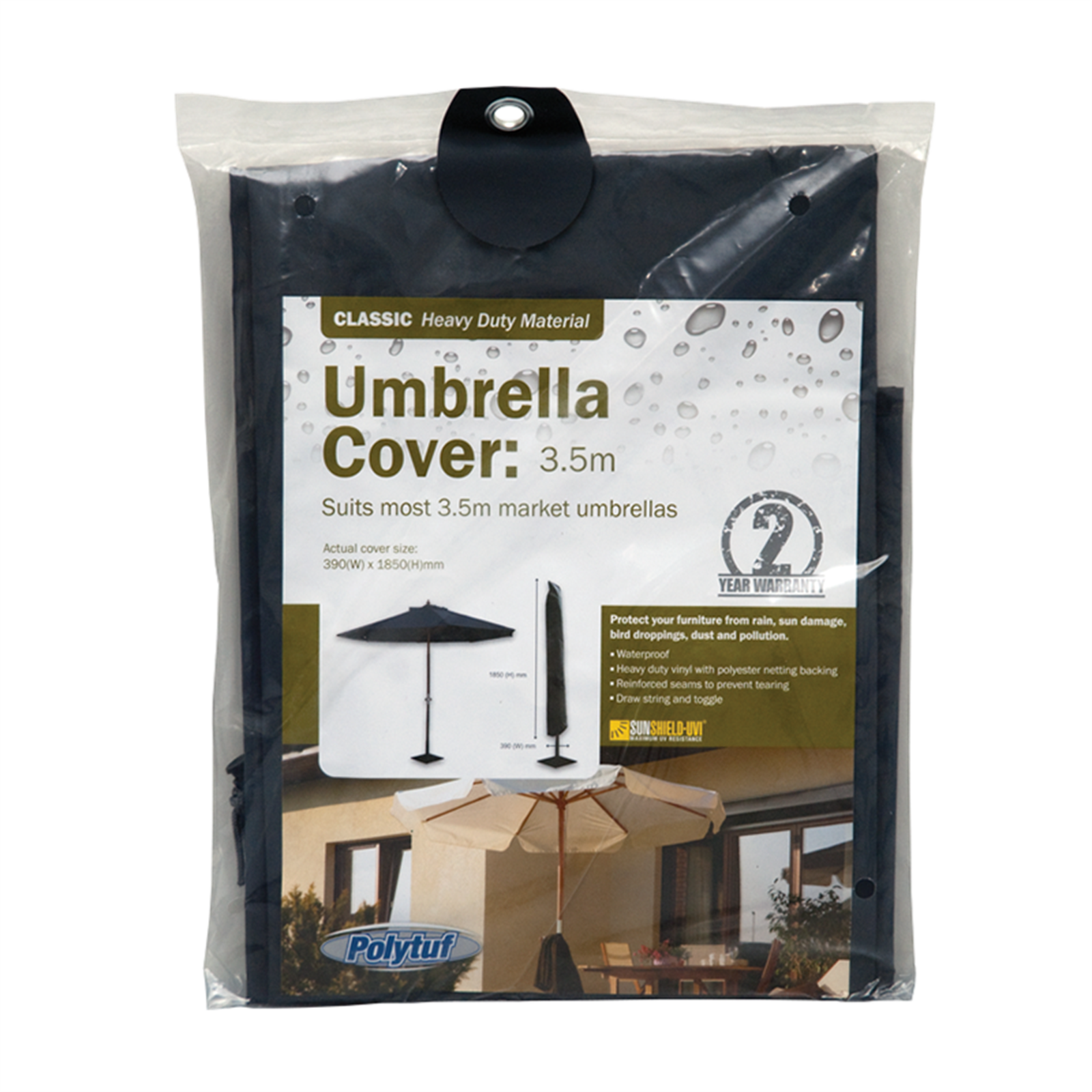 Polytuf 3.5m Outdoor Umbrella Cover Bunnings Australia