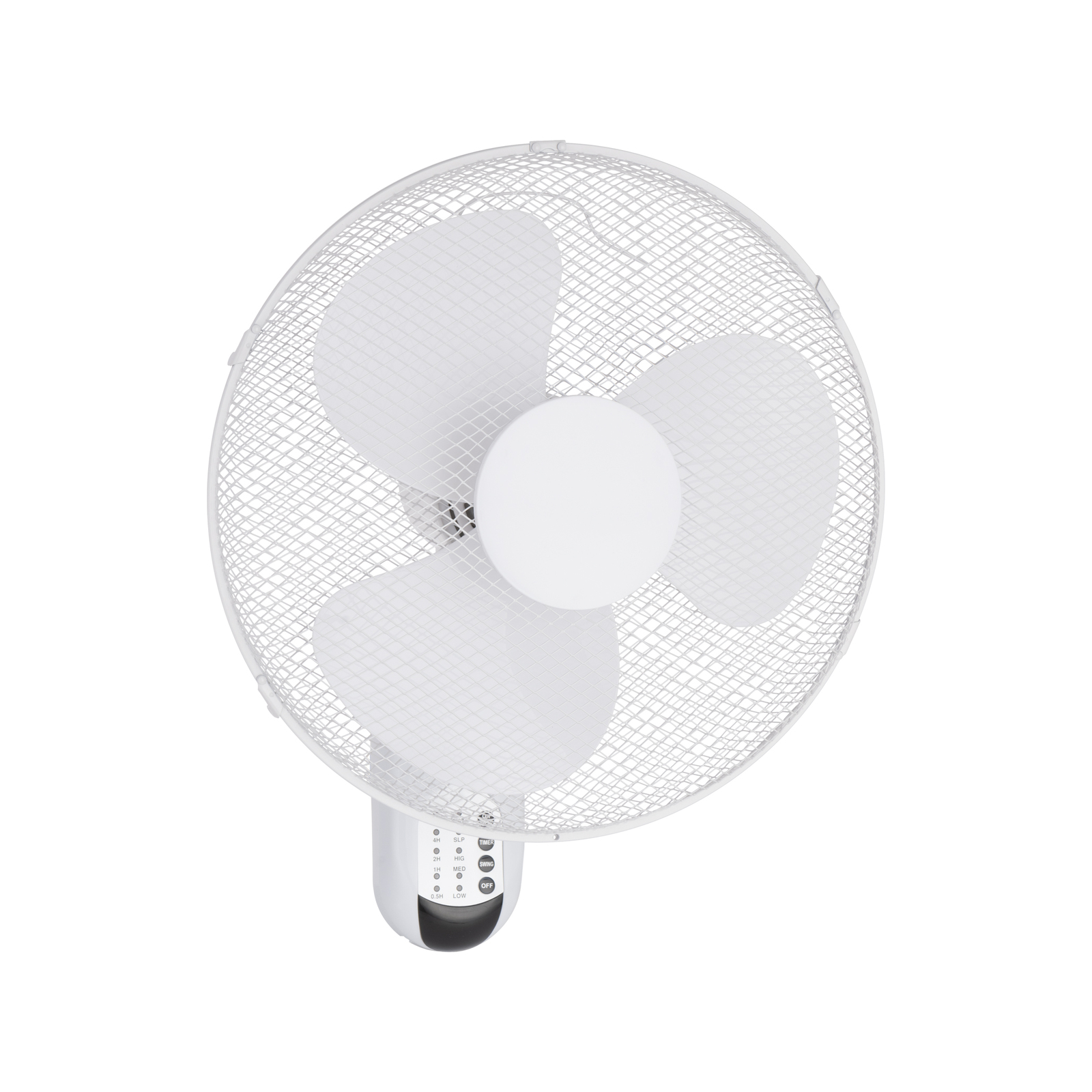 Click 40cm White Remote Controlled Wall Fan - Bunnings Australia