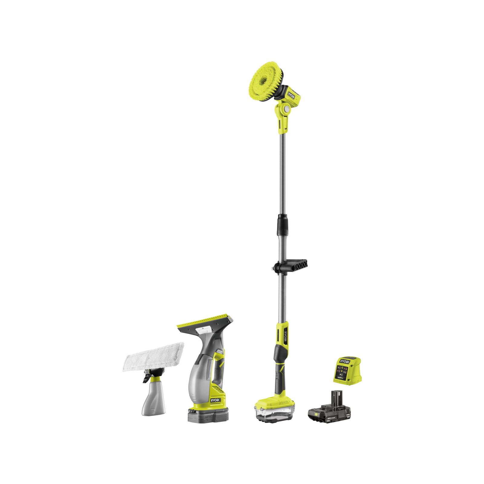 Ryobi 18V ONE+ 2Piece Cleaning Kit Bunnings Australia