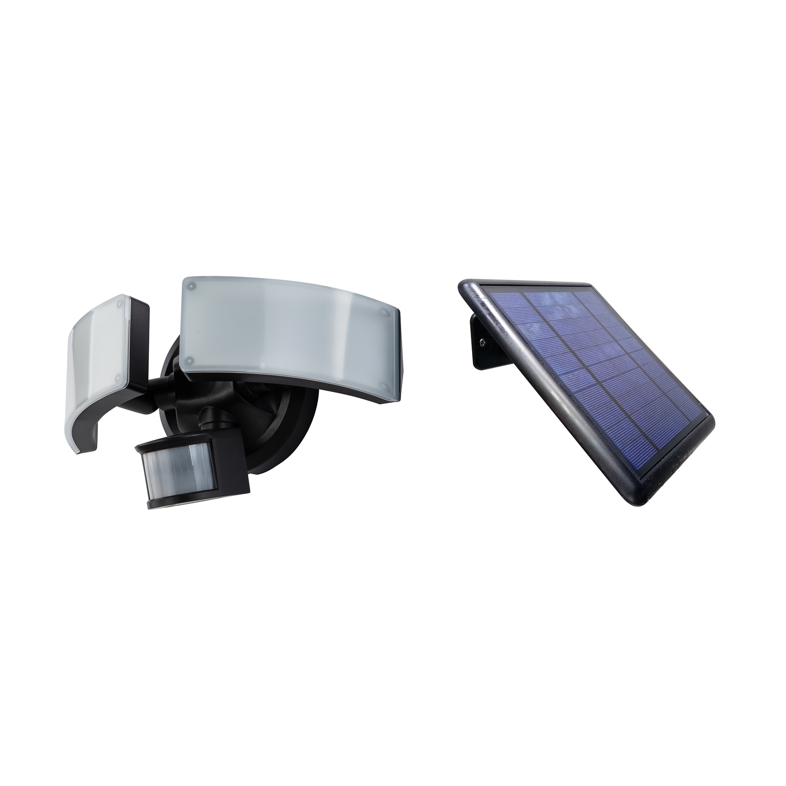 Solar Magic 1500lm 2 Head Solar Security Light Bunnings Australia