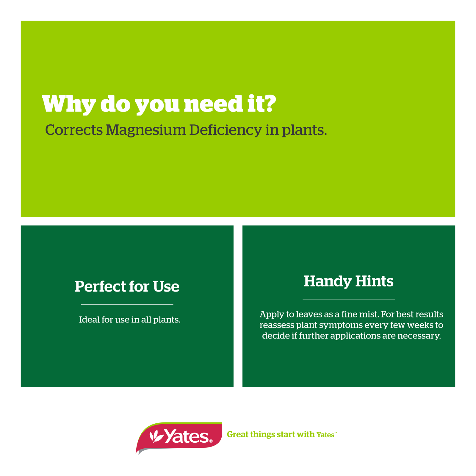 Yates 500mL Leaf Greener Magnesium Chelate Bunnings Australia