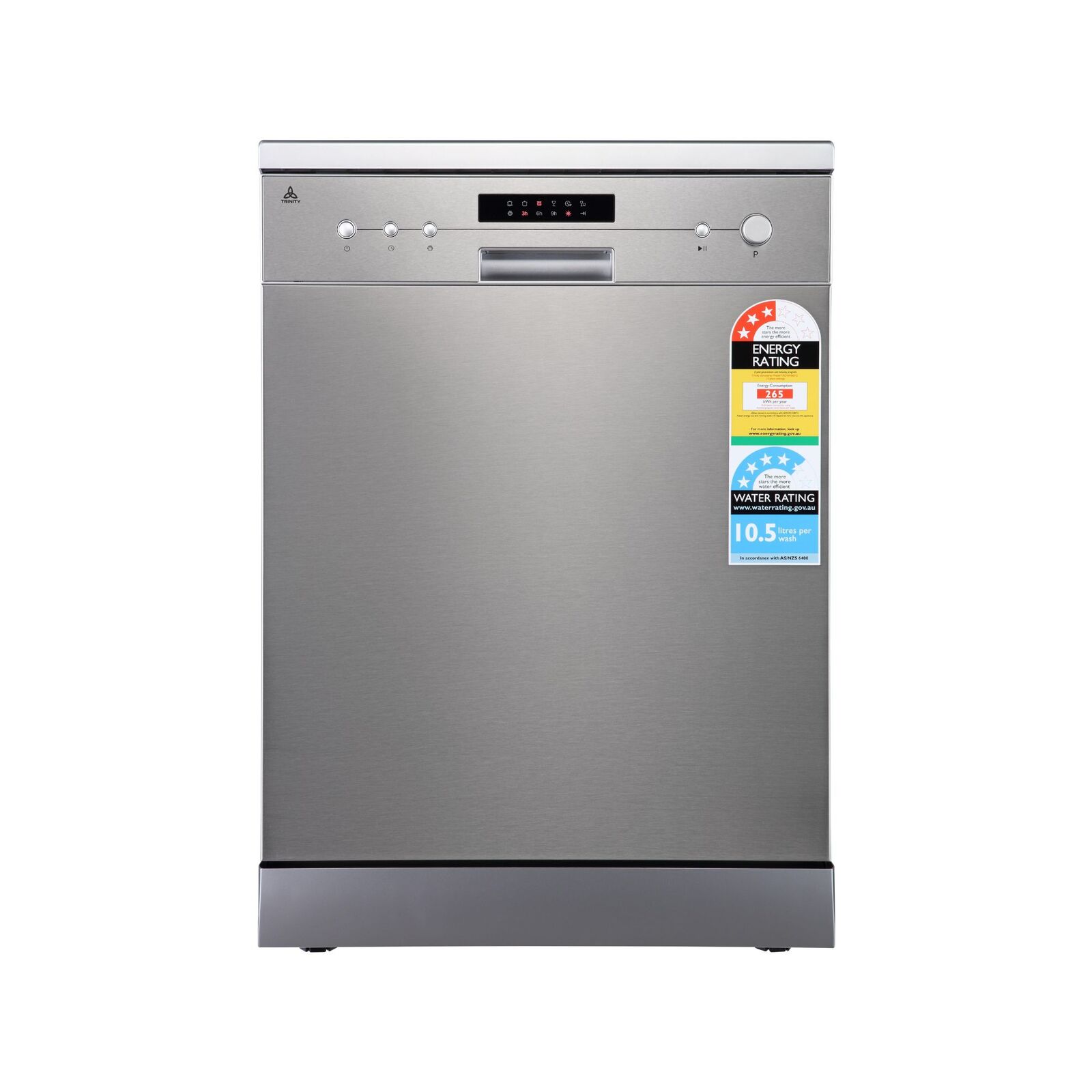 Trinity 60cm INOX Stainless 12 Place Setting Freestanding & Builtin