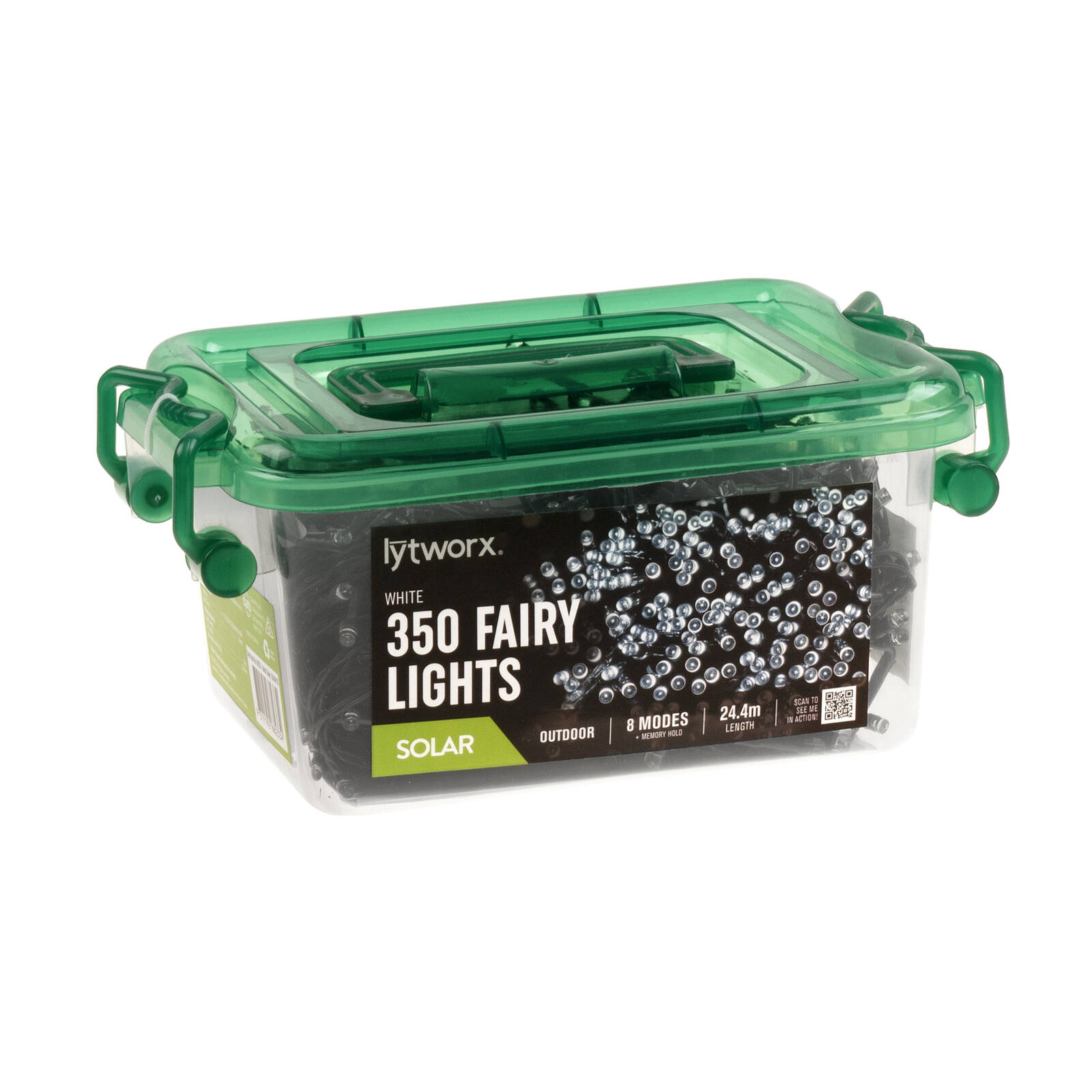 Lytworx White Solar Fairy Lights - 350 Pack - Bunnings Australia