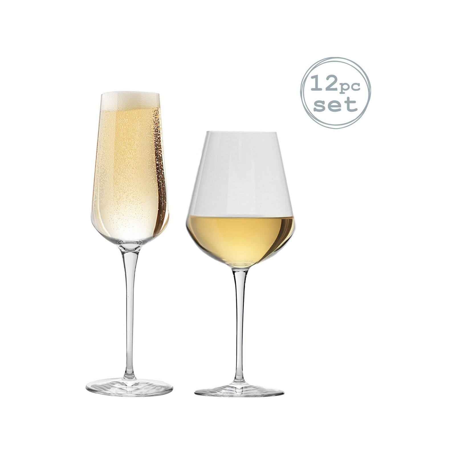 Set 12 Flute Da Champagne Bormioli Rocco Divino - 24 Cl Ciascuna, Eleganti Per Festività - Foto 9