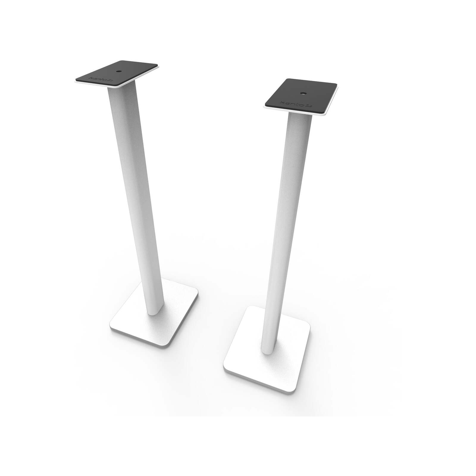 Kanto SP32PLW 32" Tall Bookshelf Speaker Floor Stands Pair, White