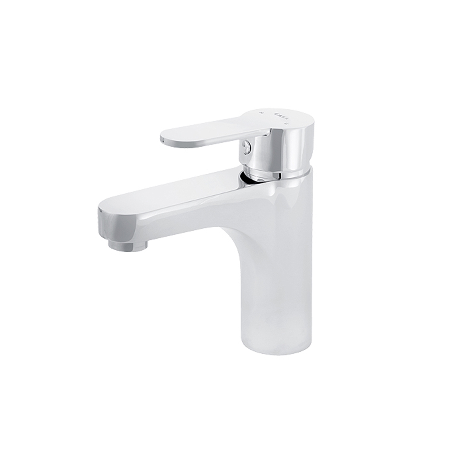 Azzurra Bathroom Furniture Chrome Isis Basin Mixer WELS 4 Star 7.5L/min