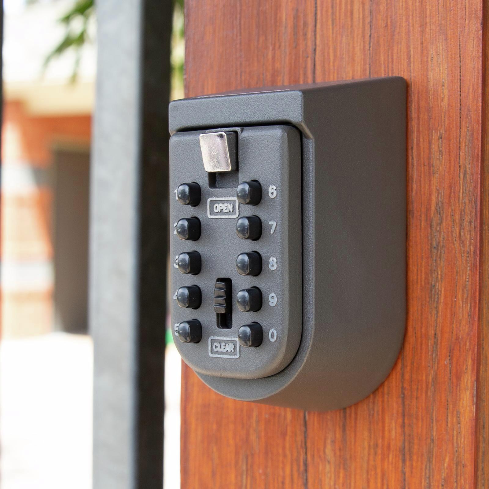 Sandleford 105 x 65 x 55mm Wall Mounted Key Storage Safe Bunnings Australia