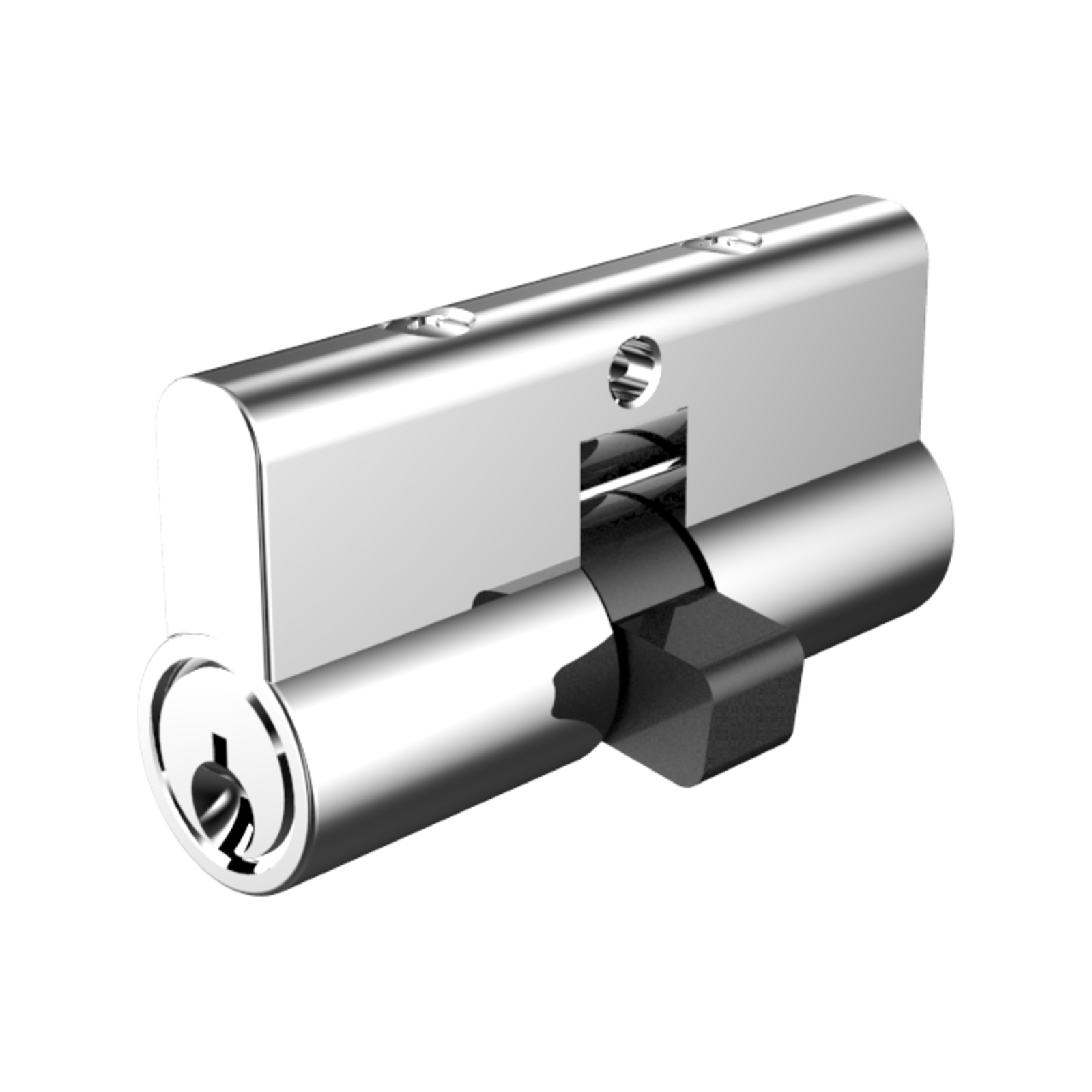 Rolltrak 60mm Chrome High Security Cylinder Lock 2 Pack Bunnings