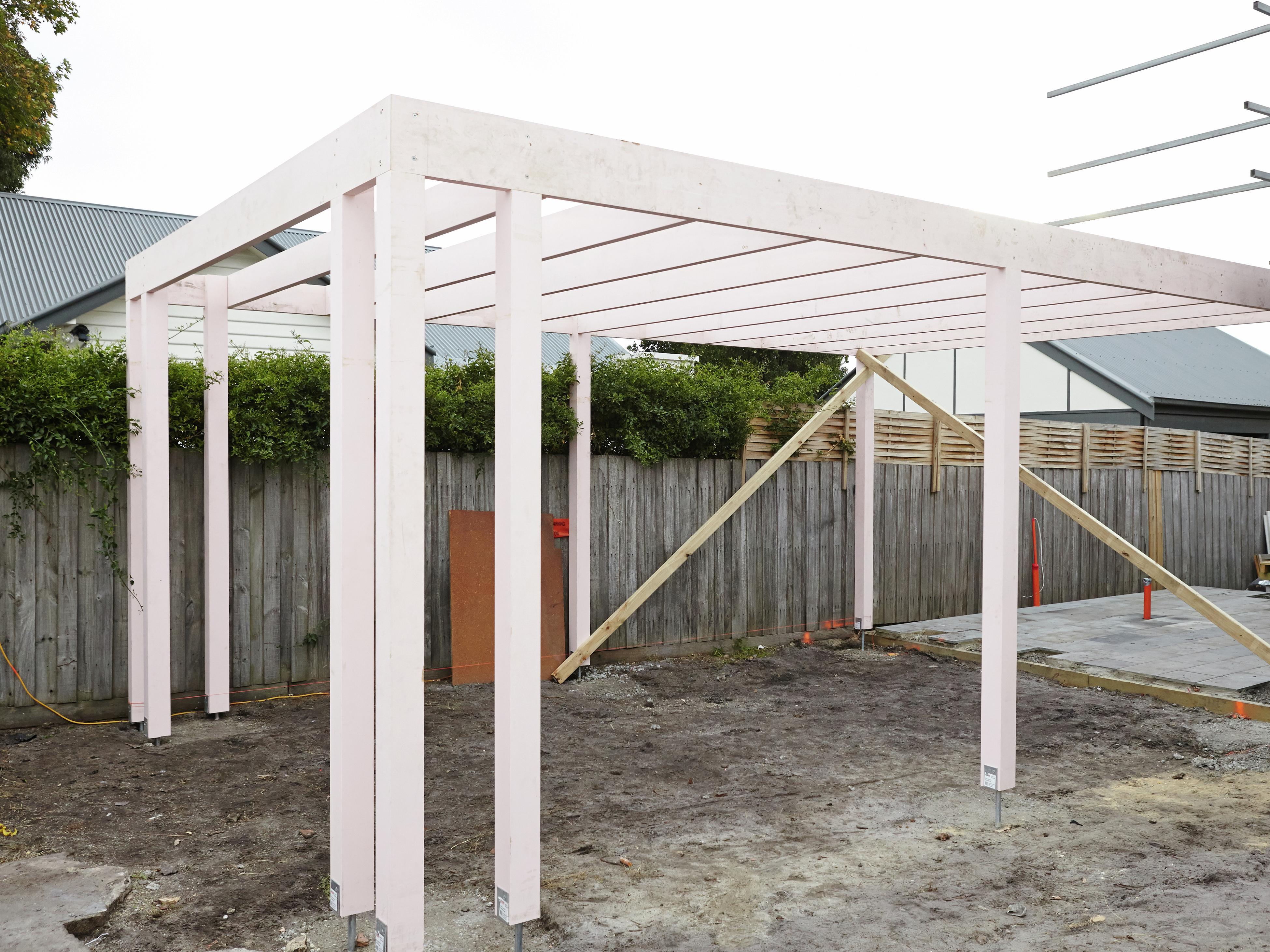 How To Set Out String Lines For a Carport - Bunnings Australia