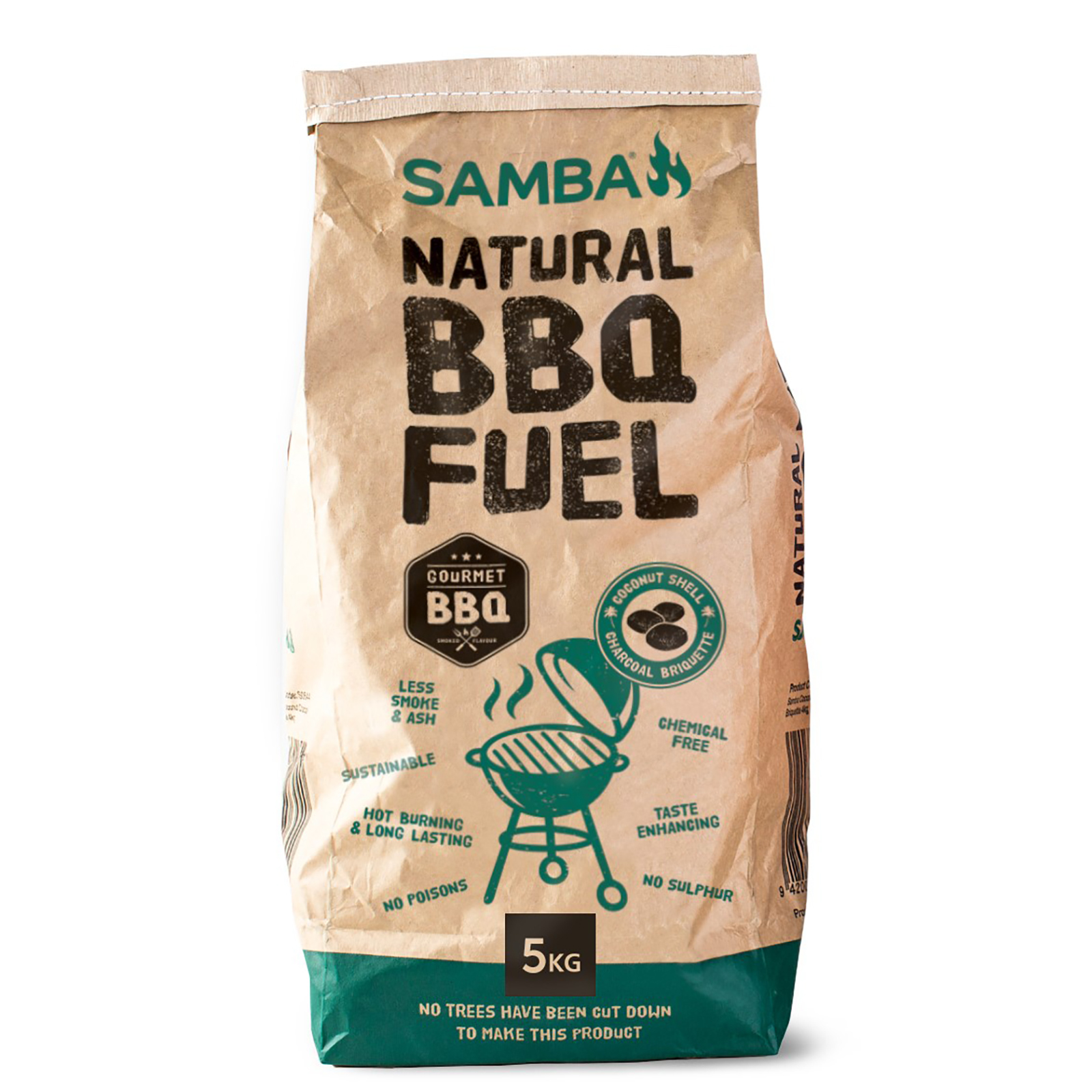 Samba 5kg Coconut Charcoal Briquettes Bunnings New Zealand