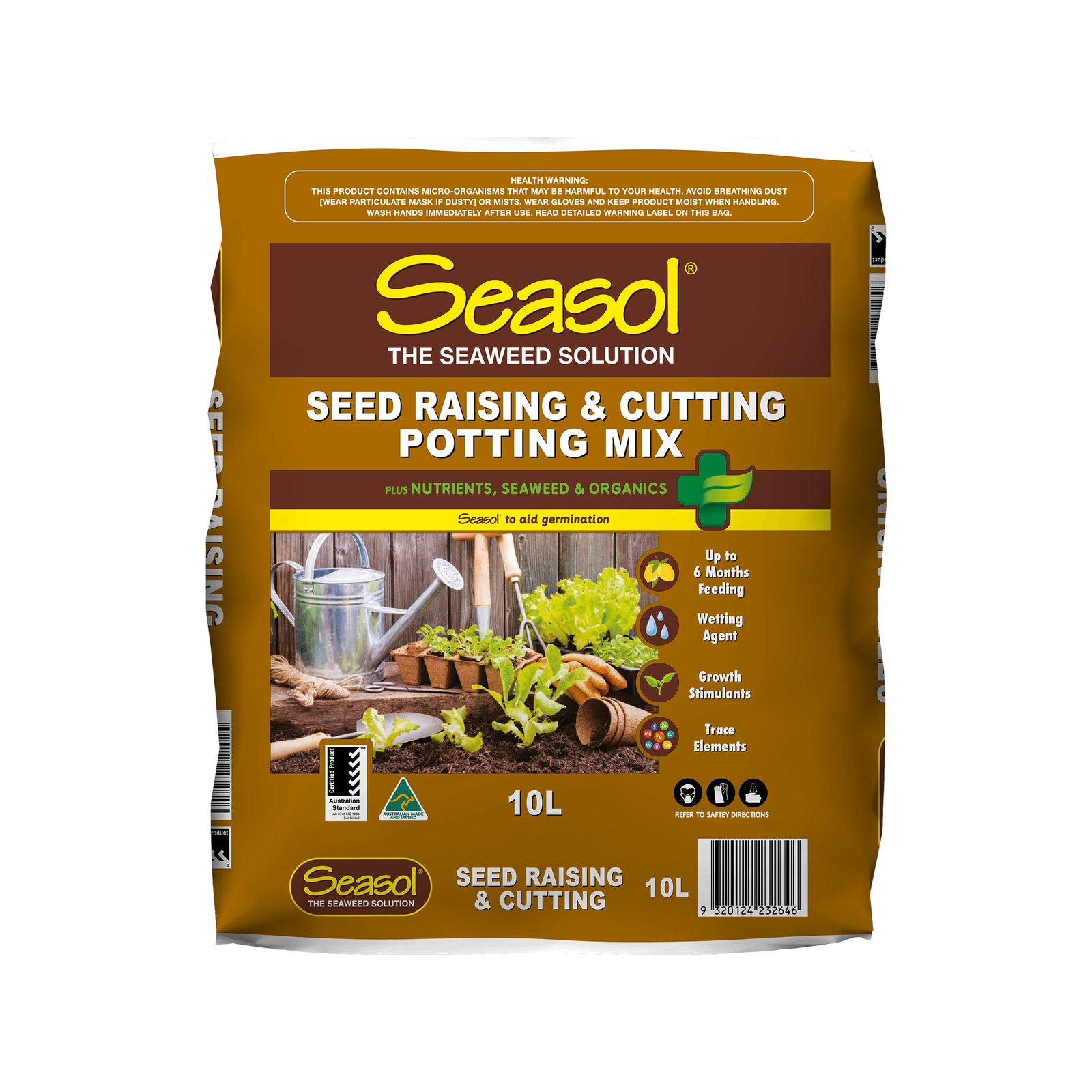 Seasol 10L Seed Raising And Cutting Potting Mix Bunnings Australia