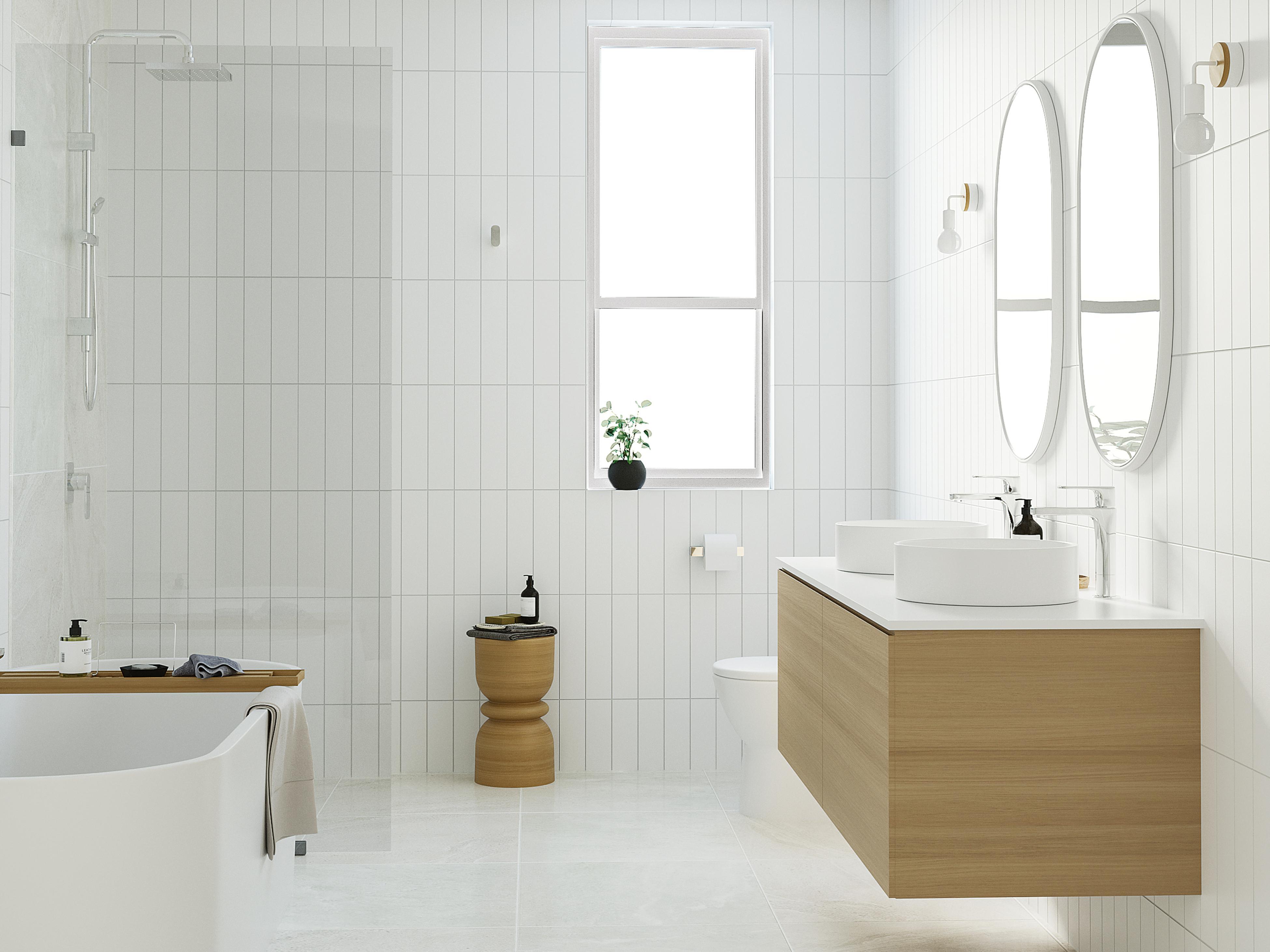 How To Create A Scandi Bathroom Bunnings Australia
