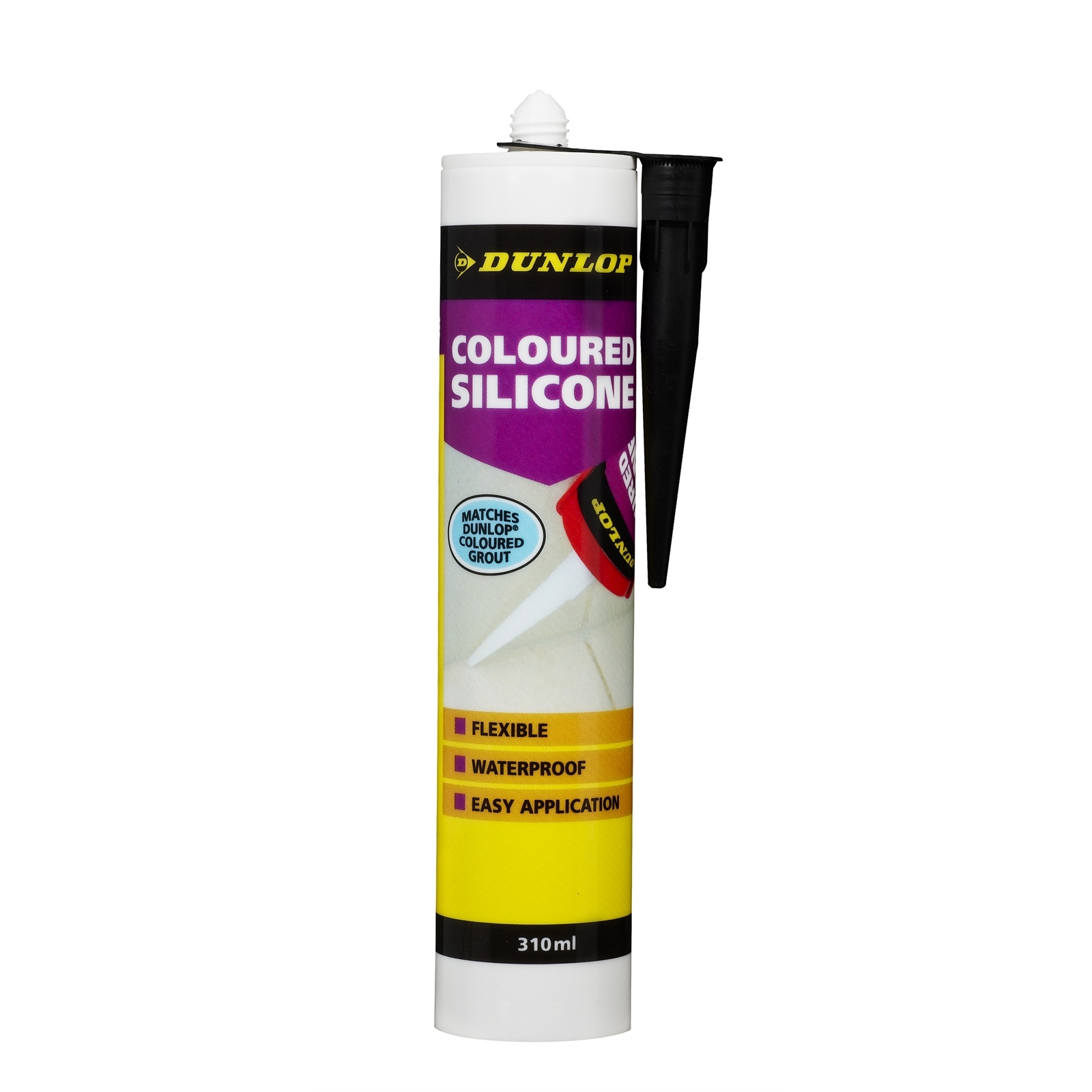 Dunlop 310ml Coloured Silicone - Charred Ash