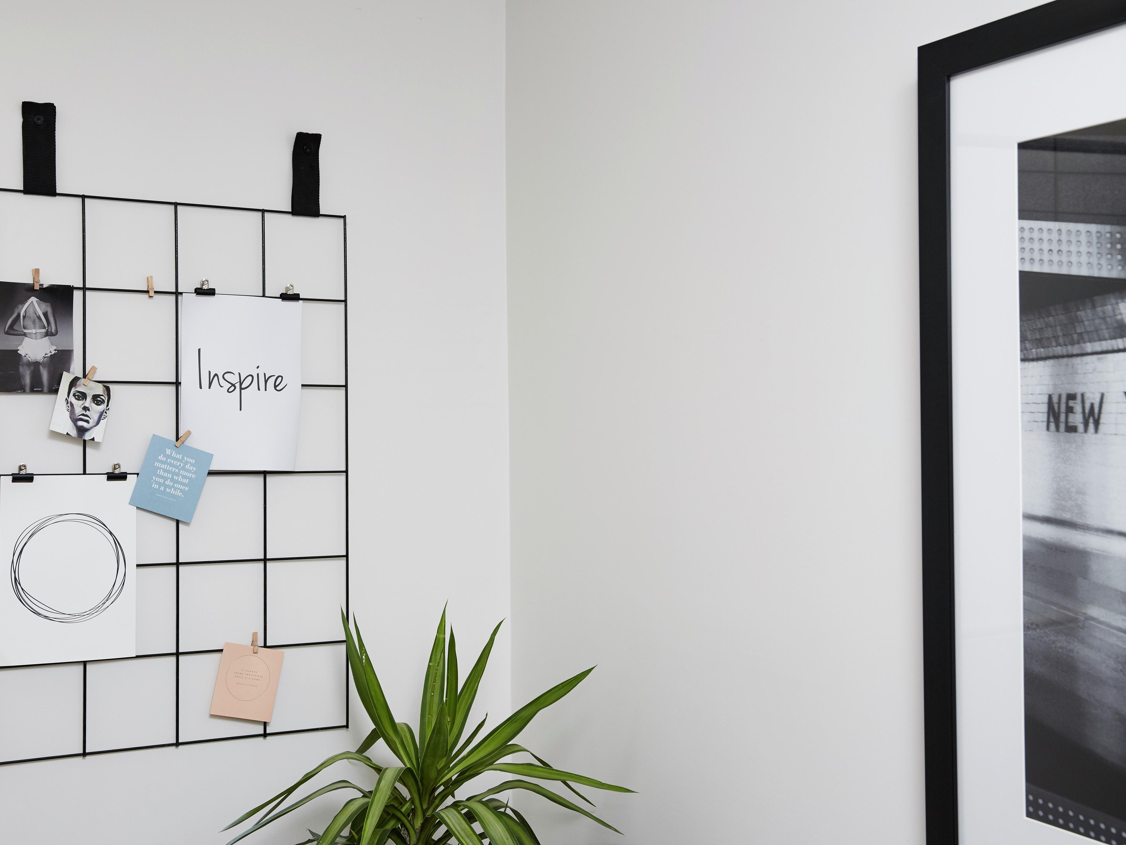 D.I.Y. Wire Mesh Memo Board Bunnings Australia