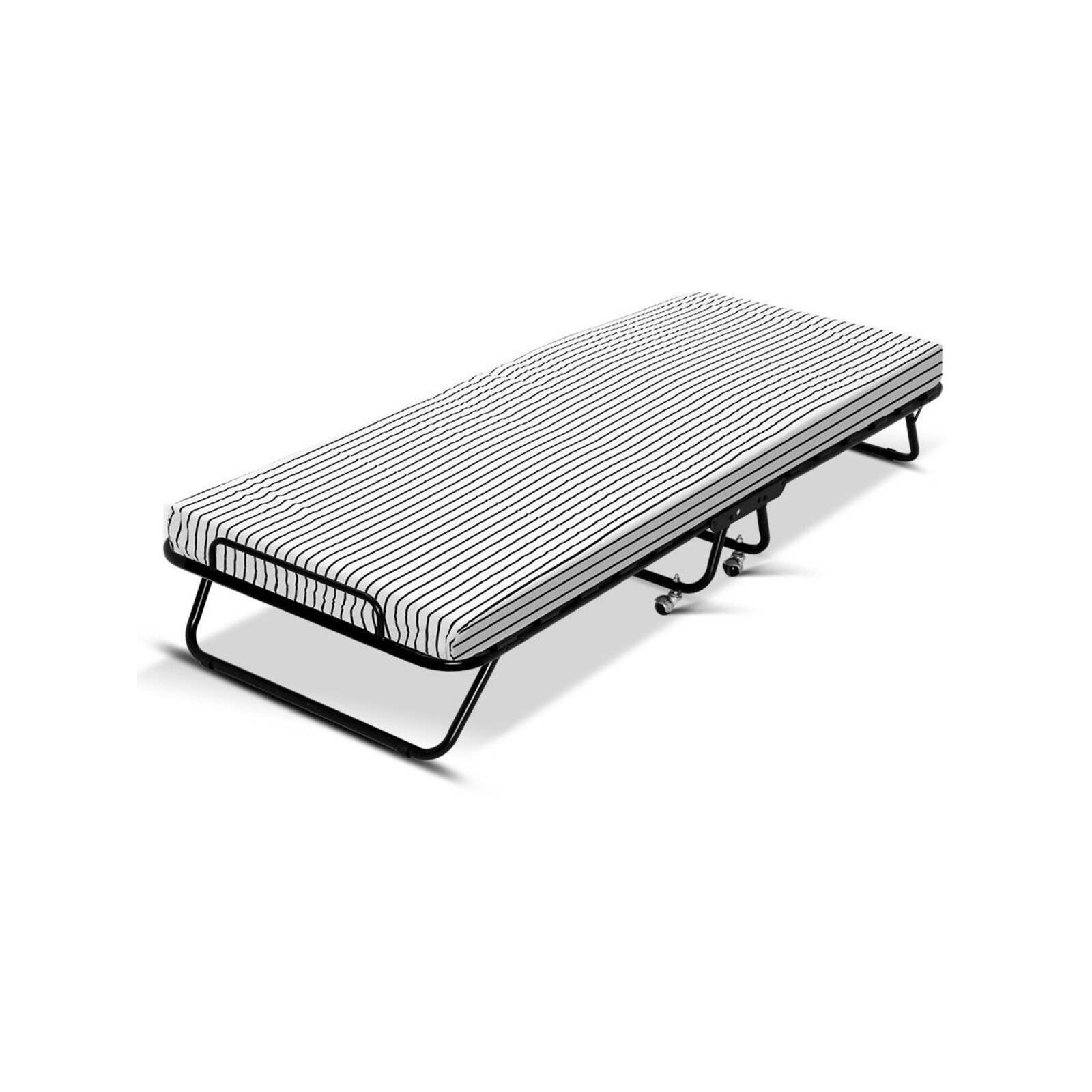 Artiss Single Size Portable Folding Bed with Foam Mattress Foldable