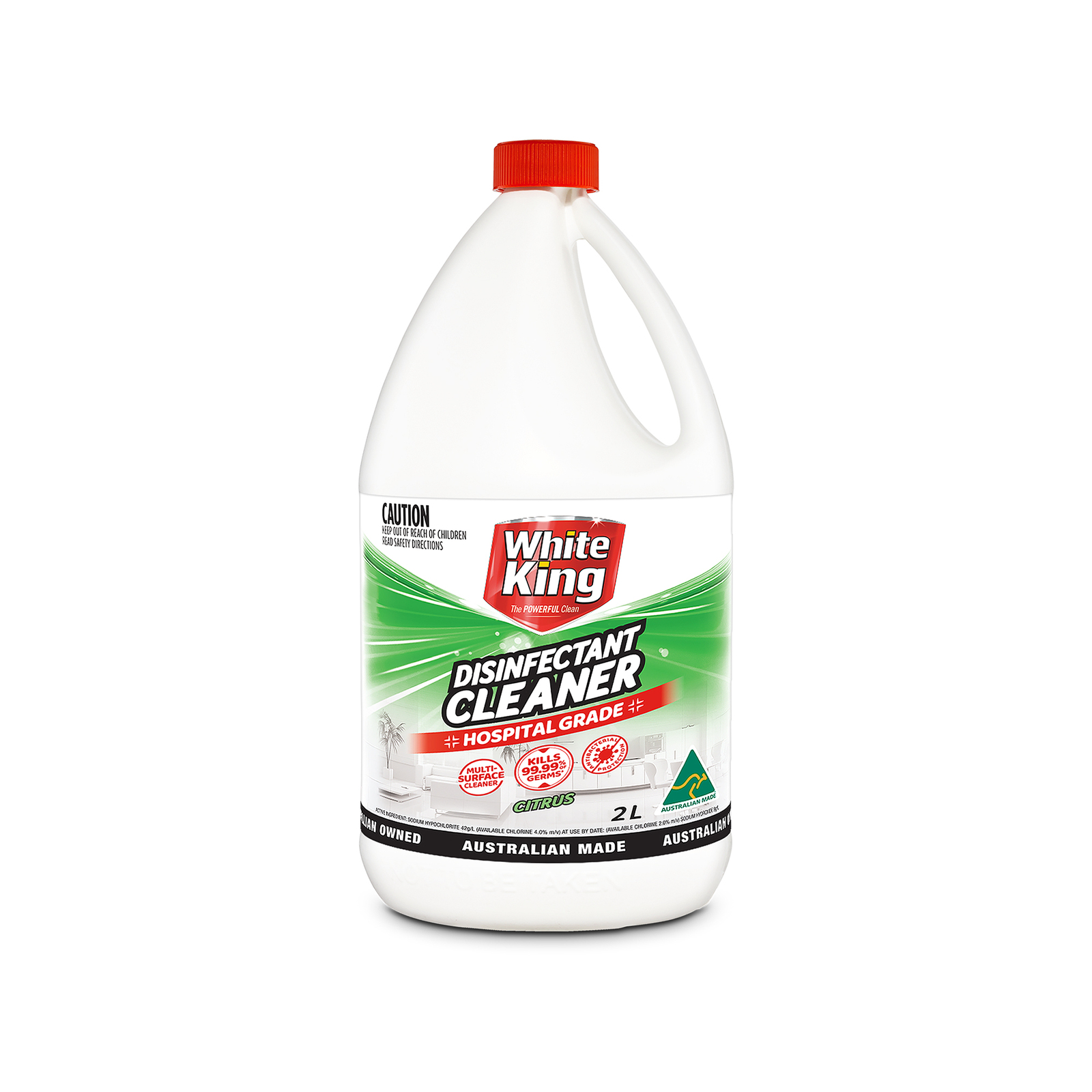 White King 2L Disinfectant Cleaner Bunnings Australia