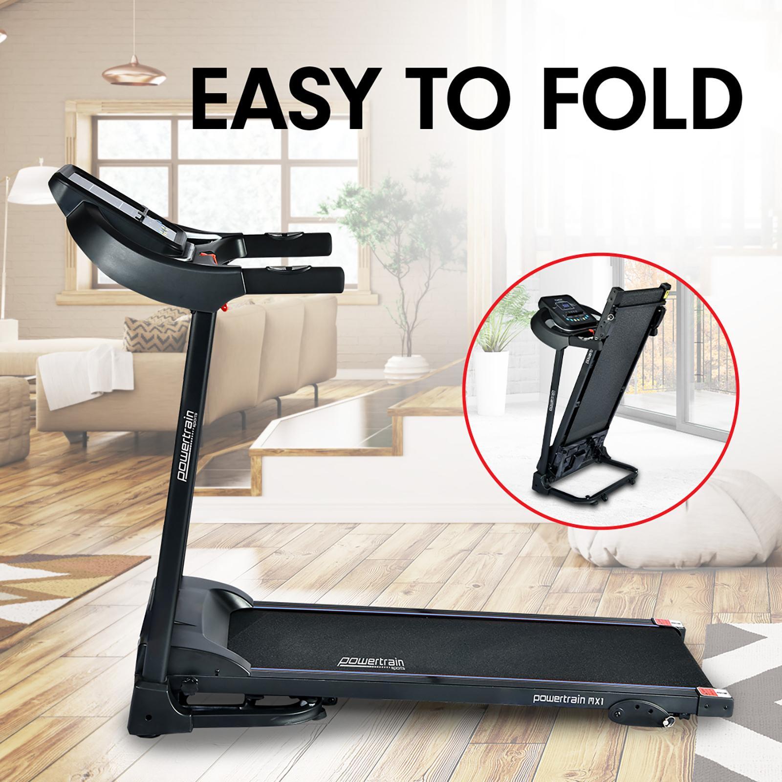 PowerTrain MX1 Foldable Treadmill Bunnings Australia
