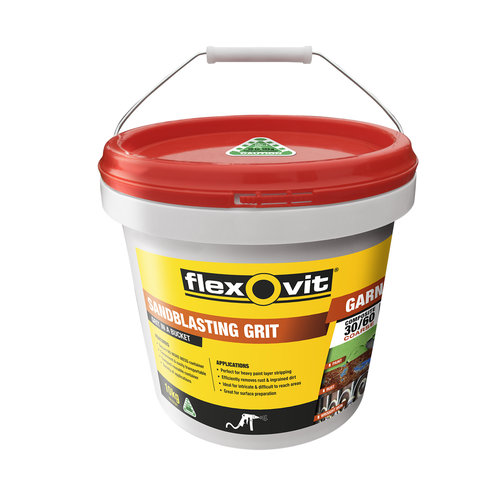 Flexovit 10kg Sandblasting Grit Bunnings Australia