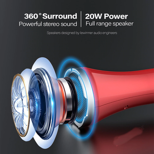 SingMasters SM30 Handheld Portable CarPool Bluetooth Karaoke Wireless